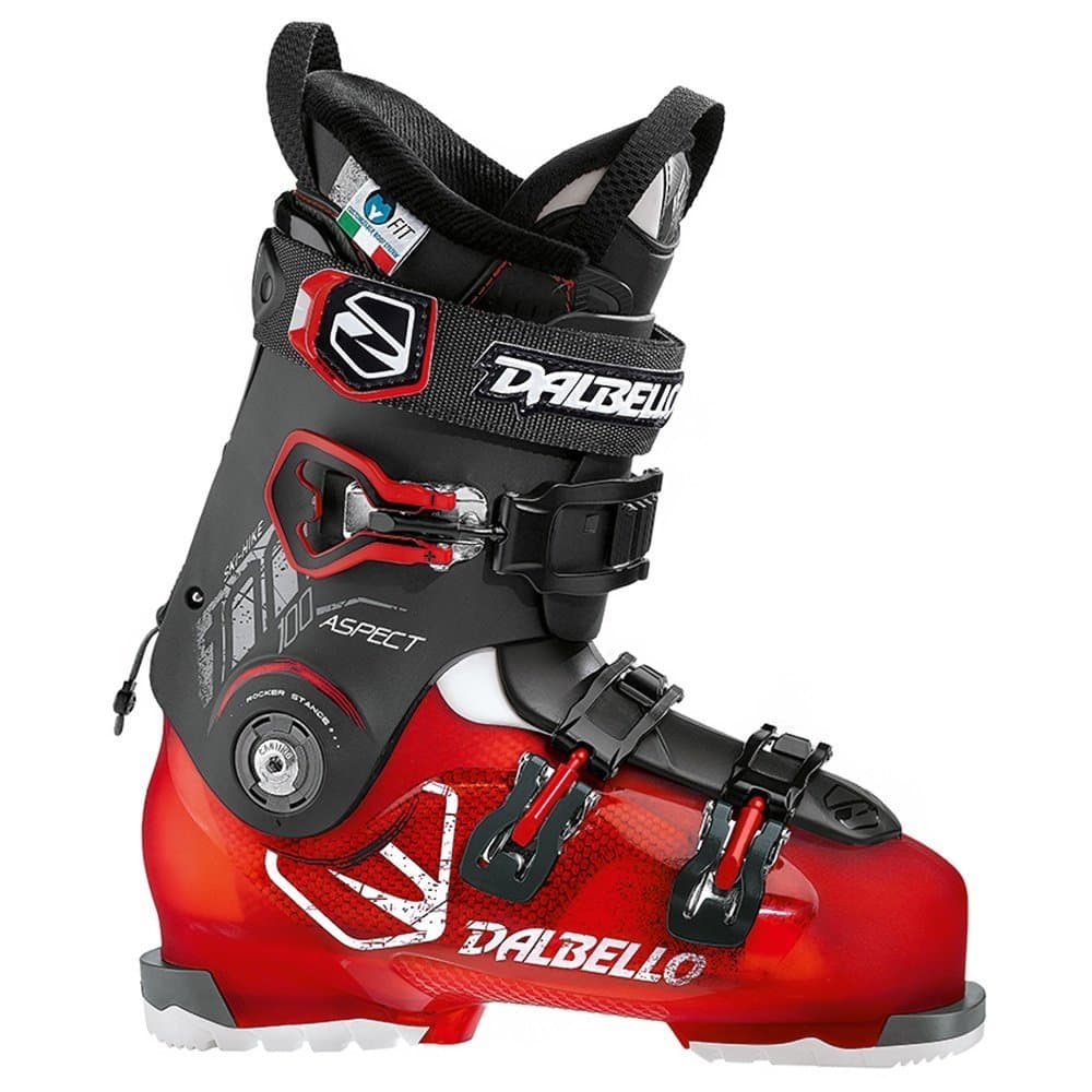 Dalbello Aspect 100 MS Ski Boot, Red/Black, 28.5