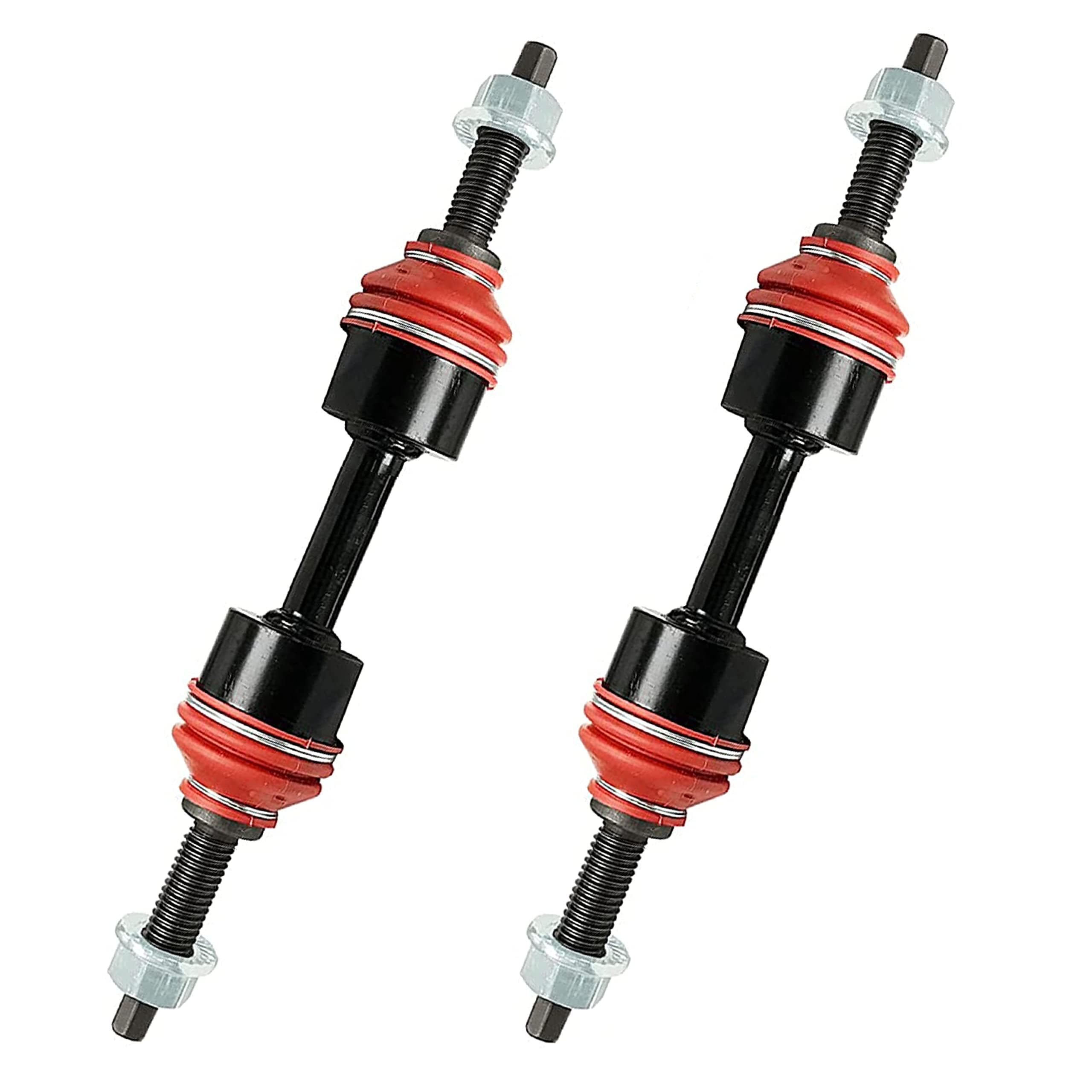 Pair Front Sway Bar Stabilizer Link Kit FITS F-150 4WD 2009-2020, F-250 F-350 2010-2022, F-450 F-550 2009-2022, K750362 CODE RED Boots And Bushings Made In USA