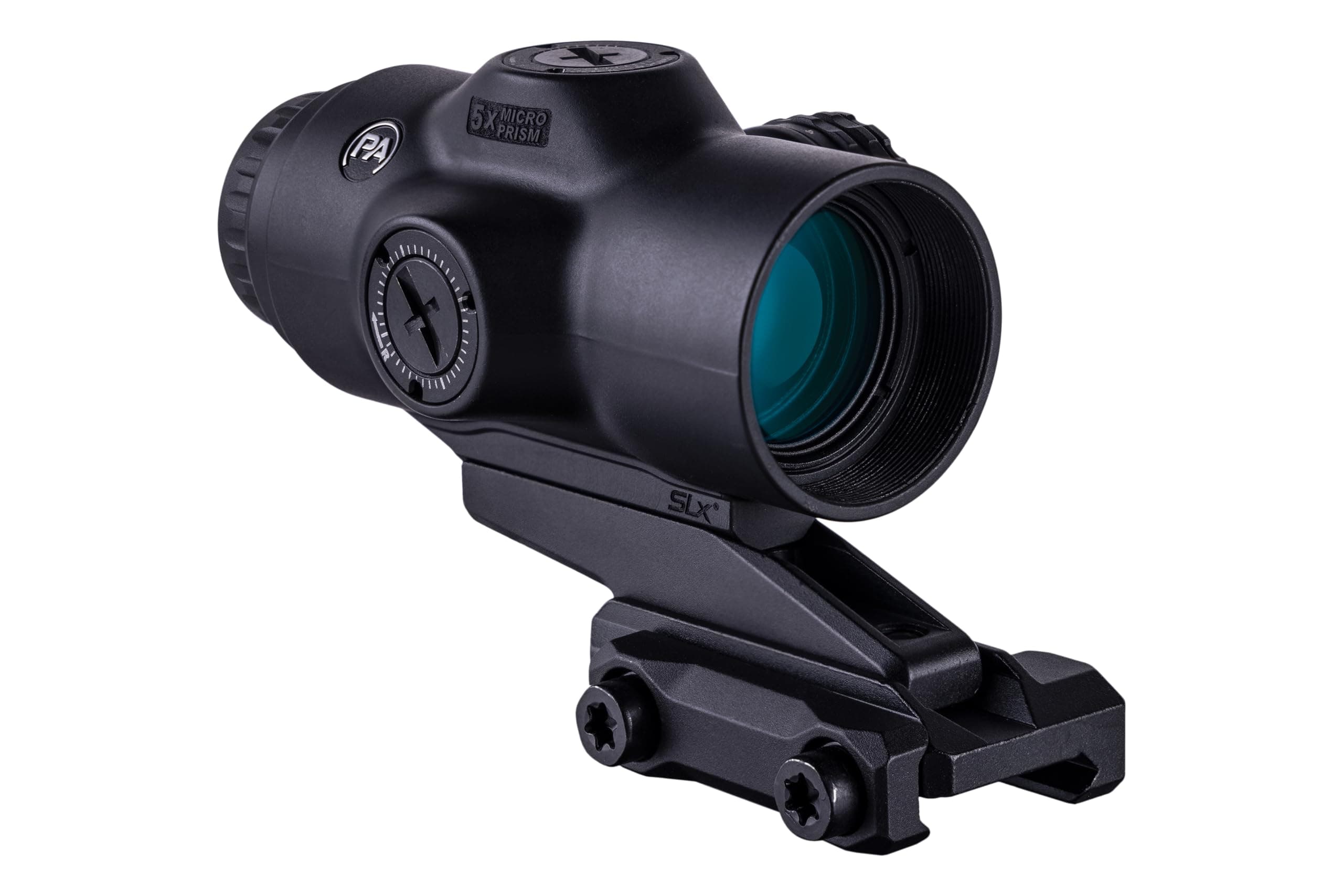 SLX 5X MicroPrism Scope Red Illuminated ACSS Aurora 5.56 or Aurora MIL Reticle