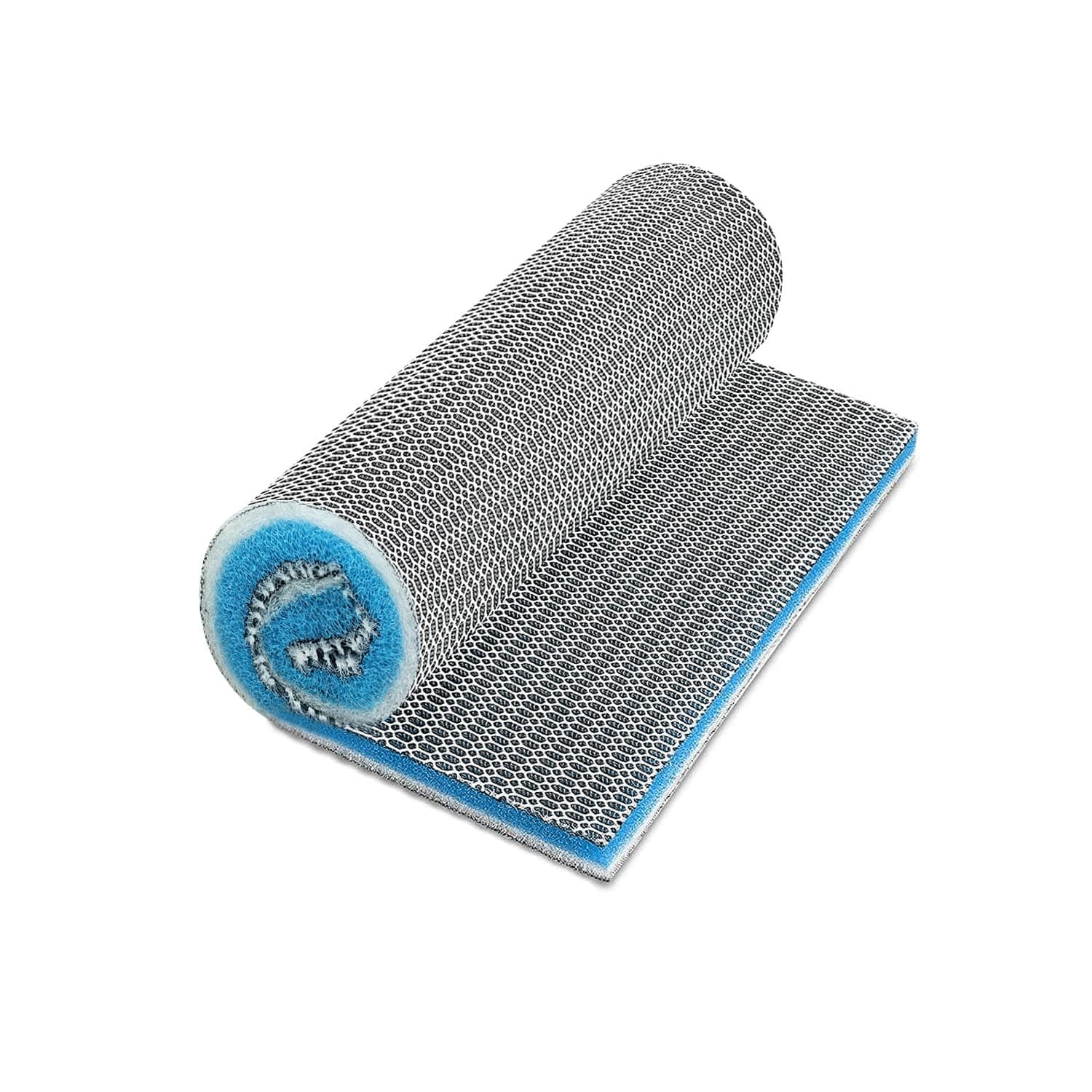 BOROLA 8-Layer Aquarium Sponge Filter Pad, Efficient Multi-Filtering Media, Aquarium Fish Tank Accessories Enhanced Filtration System, Ideal for Freshwater & Saltwater Fish Tanks(12in*10in)