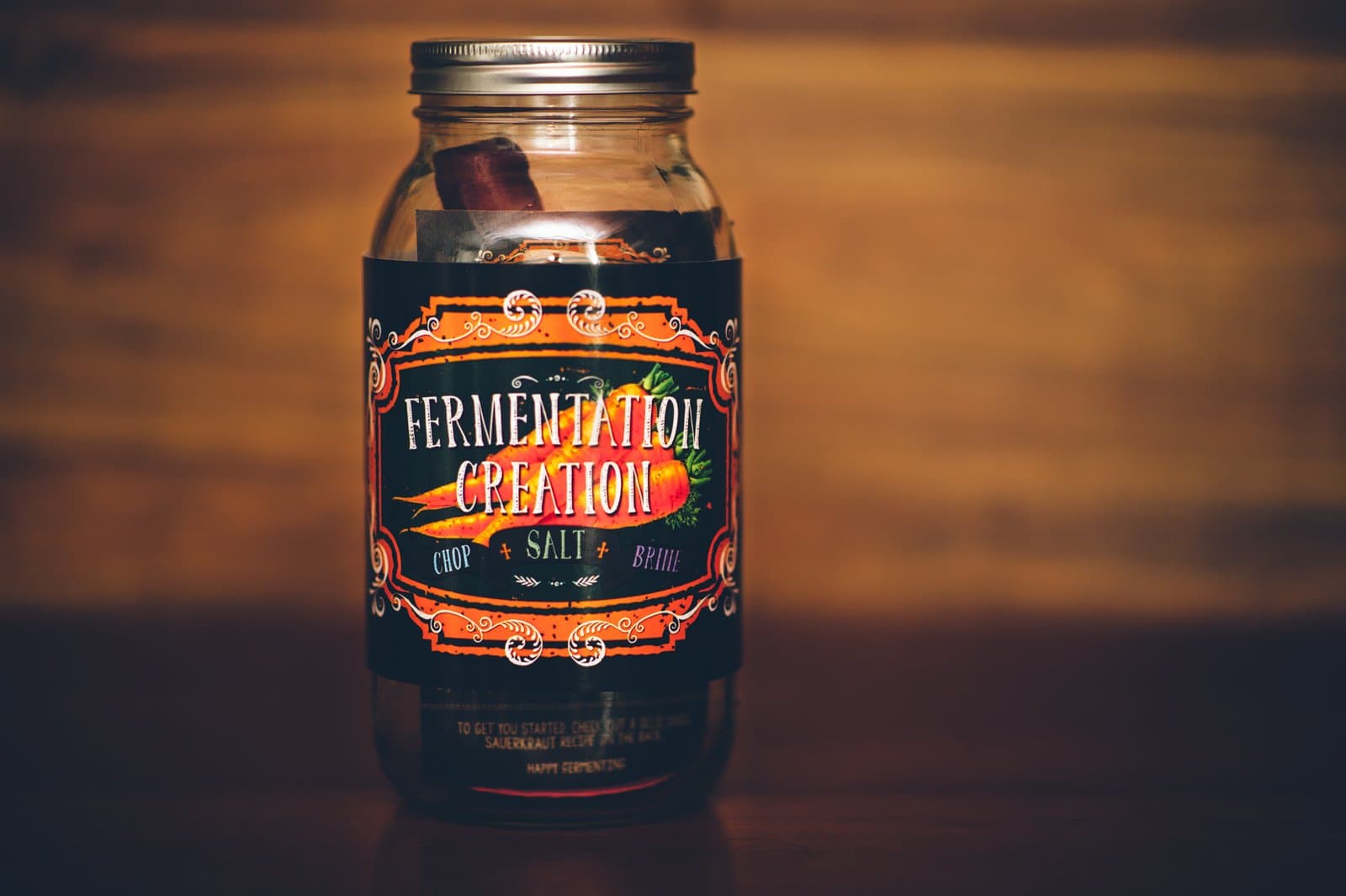 1/2 Gallon Mason Jar Food Fermentation Kit - Create Your Own Delicious and Healthy Pro-biotic Recipes at Home!