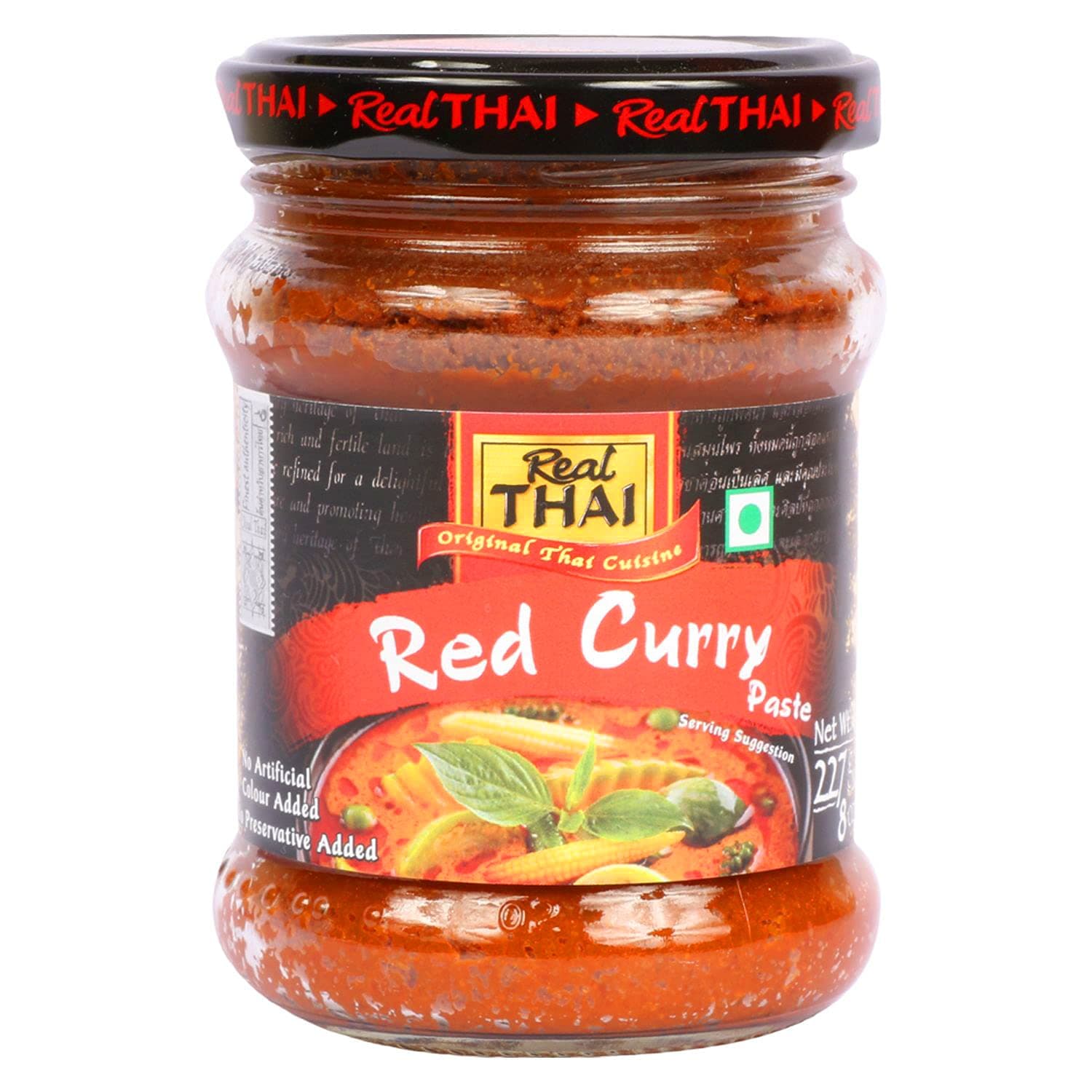 Original Thai Cuisine Red Curry Paste, 8 Oz ® 227 G