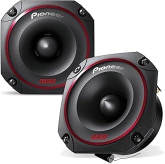 Pioneer TS-B351PRO P.R.O. Series 3-1/2" 300 W Max Power, Titanium Diaphragm, High Efficiency Bullet Tweeter - PRO Series Component Speaker (Pair)