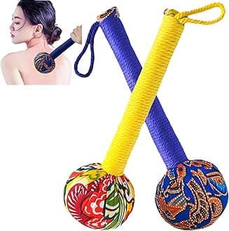 APSWUDR Stainless Steel Scraping Board ，Mugwort Massage Hammer, Massage Tools...