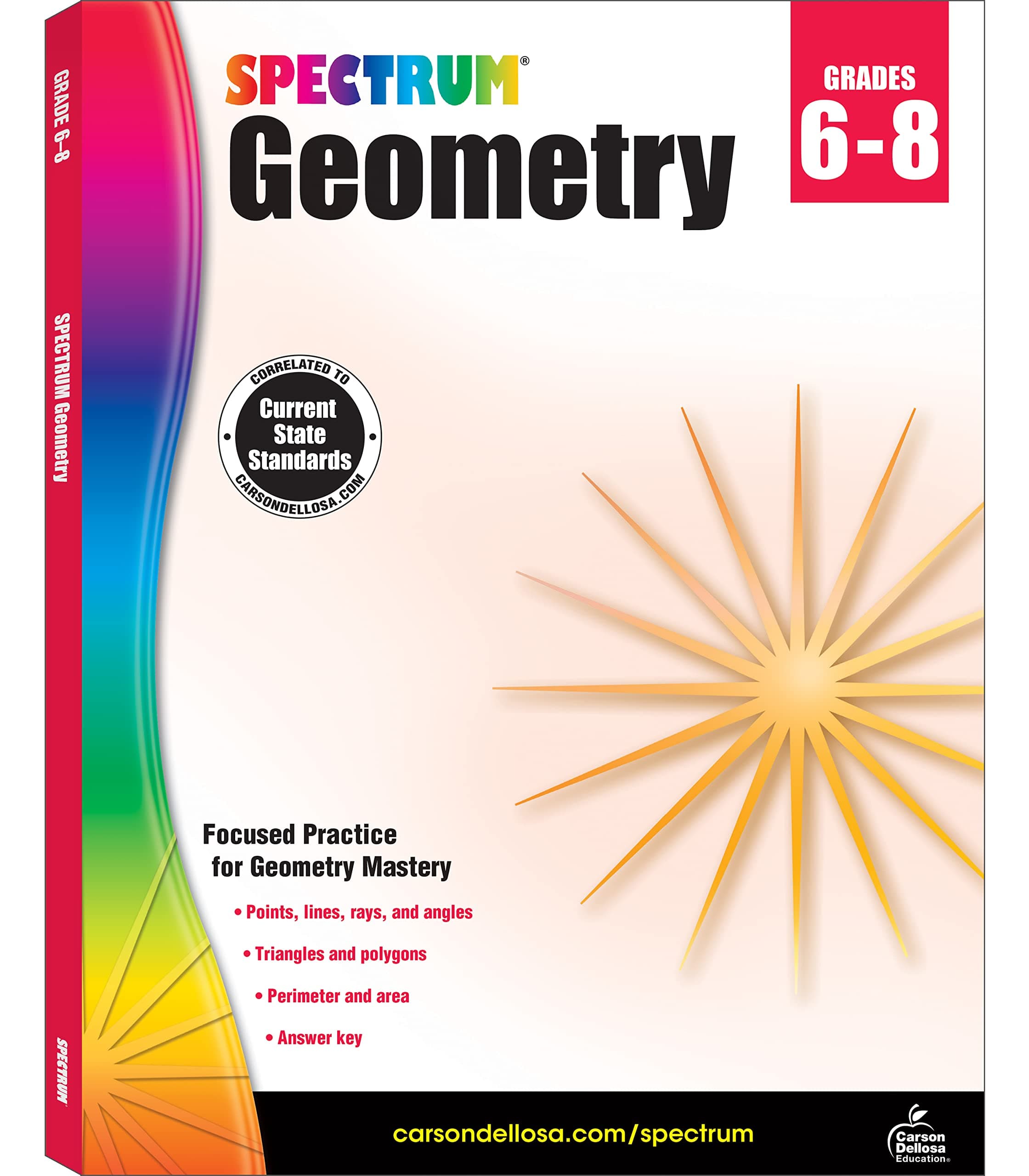 Spectrum Geometry Grades 6-8: Volume 107