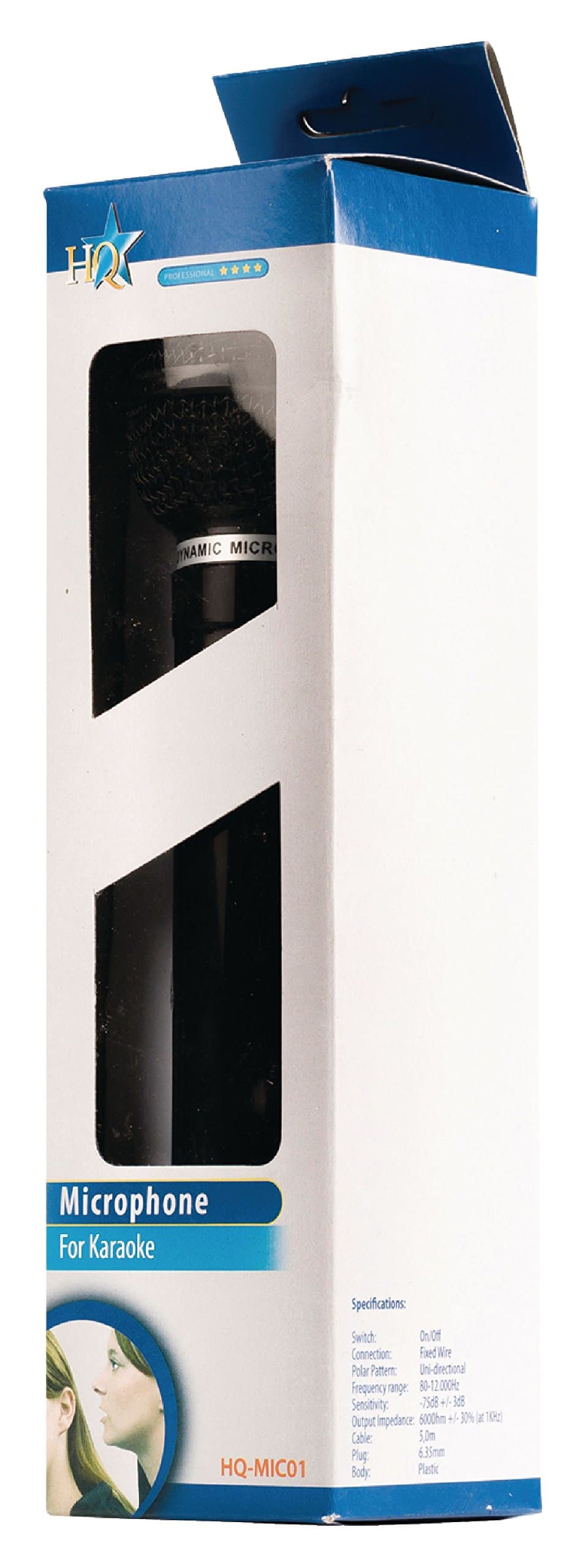 Dynamic karaoke microphone