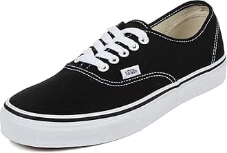 Vans Mens Authentic Core Classic Sneakers (42-43 M EU / 9.5 D(M) US, Black)