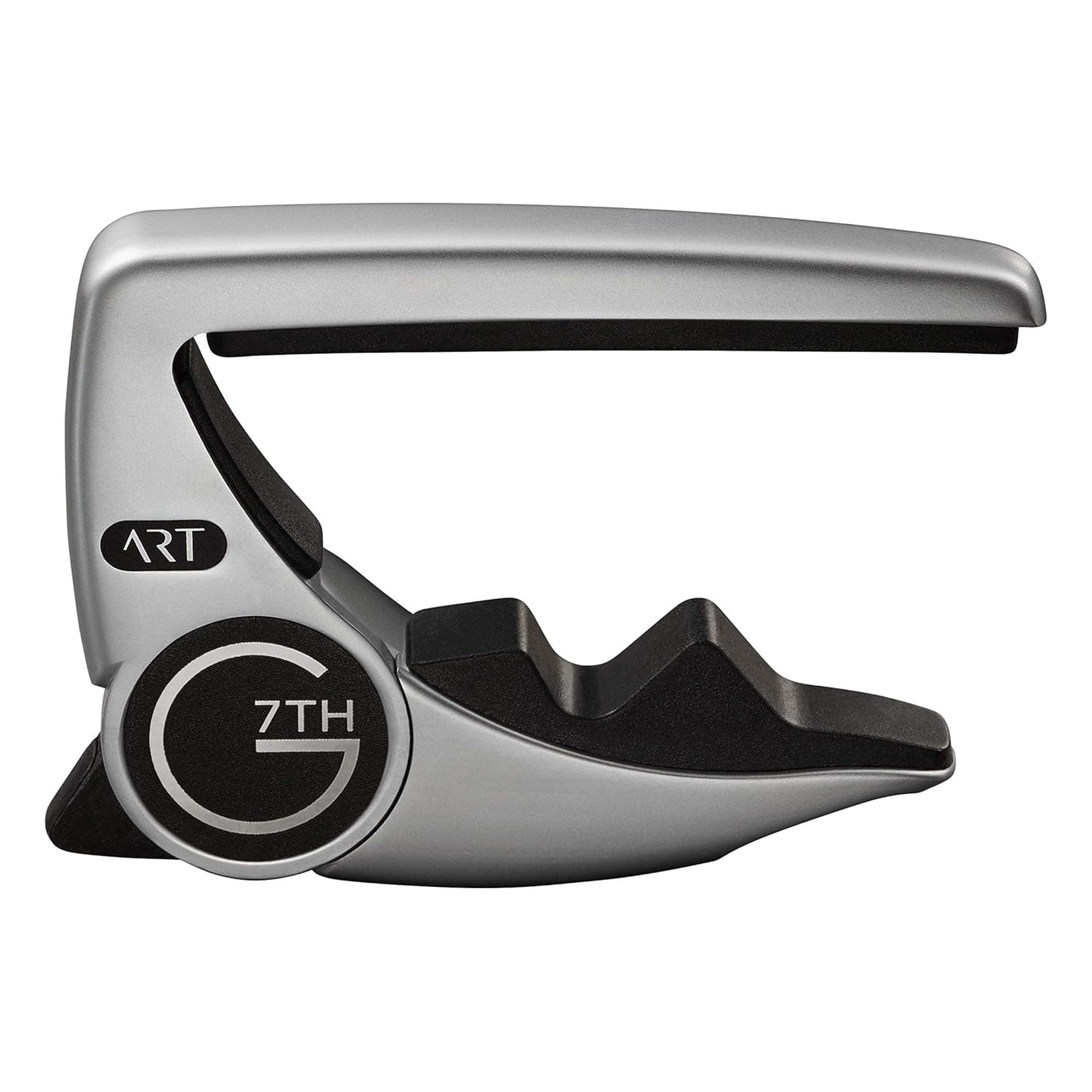 Performance 3 6 String Silver Guitar Capo - Groundbreaking Tension Control & Adaptive Radius Technology - The Perfect Capo for Acoustic and Electric Guitar - UK Designed