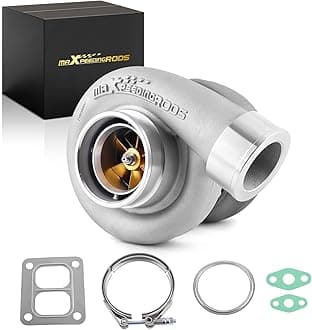 maXpeedingrods T4 Turbo Turbocharger for 4.0L-6.0L Engine, Billet Compressor Wheel, for Chevrolet Camaro Silverado 1500, for Ford Mustang, for Dodge Challenger Charger, Street JD Series