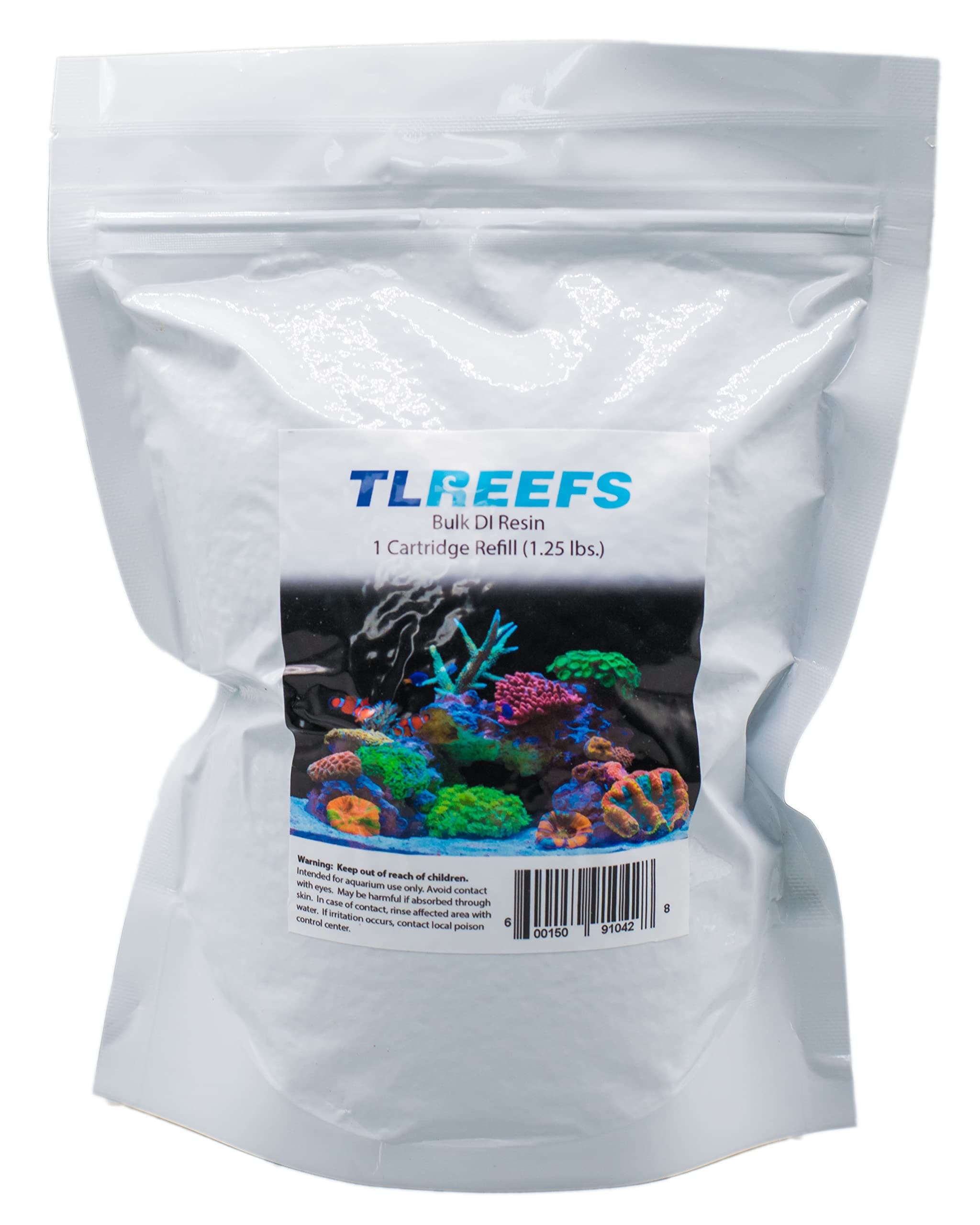 TL Reefs Deionization DI Resin Mixed Bed, Aldex MB-1, 1.25lb