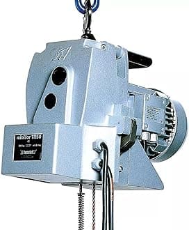 Minifor - Portable Electric Hoist | 1/2 Ton - 1100 lbs Direct Load Capacity | Single Phase 115 V | Lift Speed: 23 FPM | Heavy Duty Design | TR50 Model