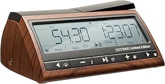 DGT 3000 Limited Edition Chess Timer Chess Clock,color-wooden,for-All Ages