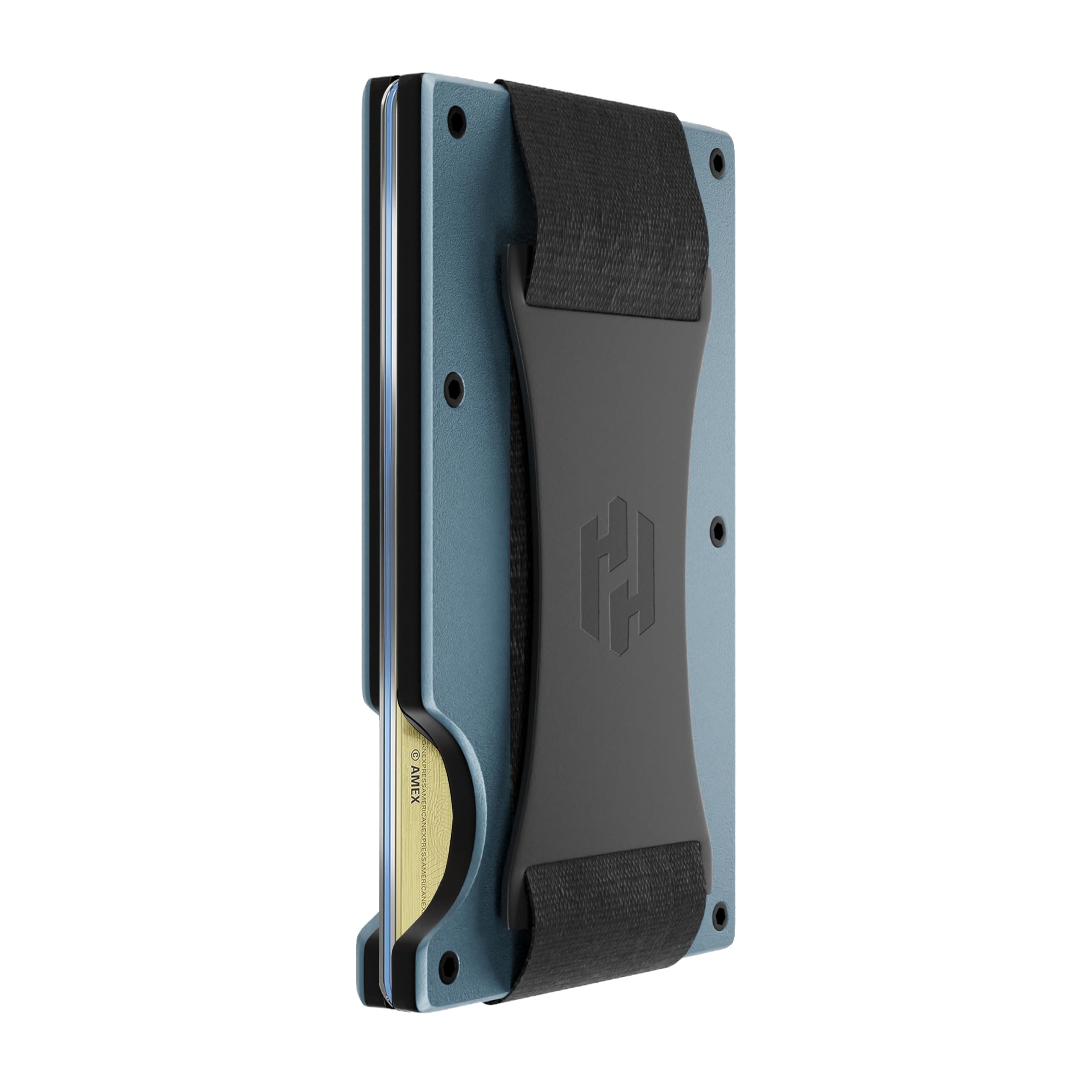 HayvenhurstWallet - Stonewashed (Grey): Cash Strap, Stonewashed (Grey)