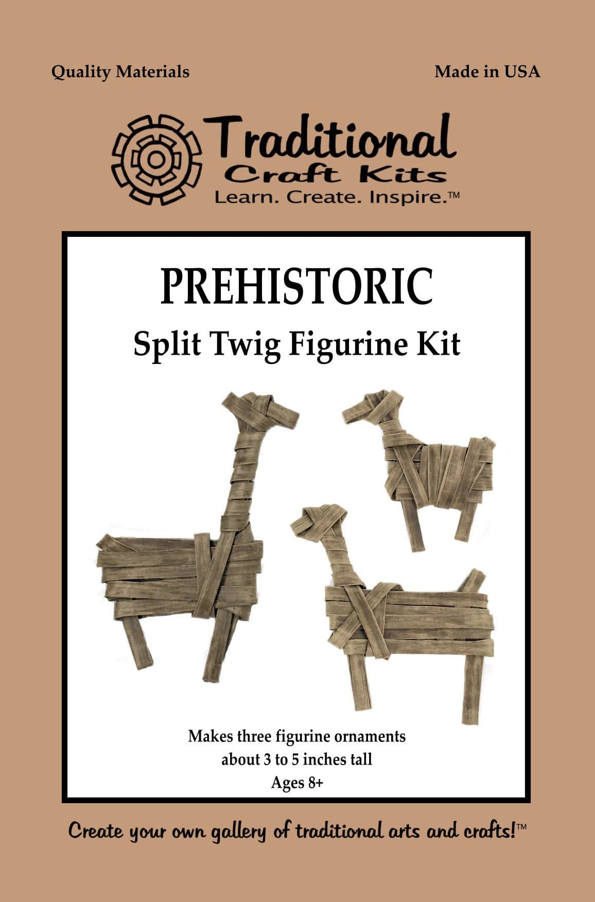 Traditional Craft KitsSplit Twig Figurine Kit