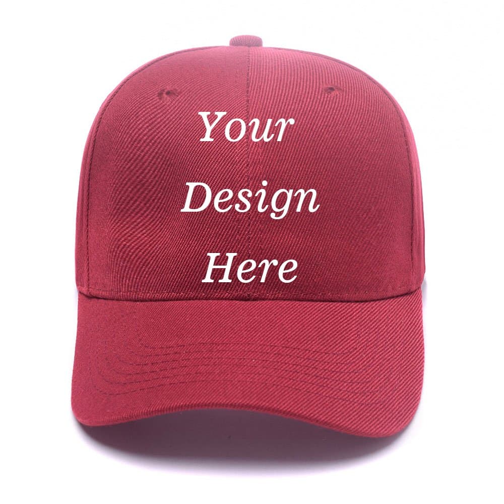 Customize Your Own Design Text, Photos, Image Logo Adjustable Hat Hiphop Hat Baseball Cap