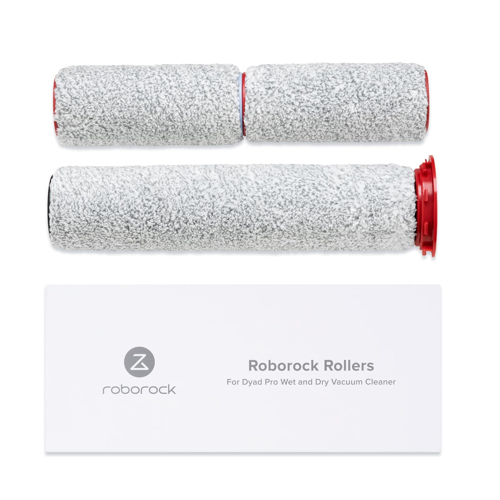 3 Pcs Soft Roller Brush for Dyad Pro/Dyad Pro Combo Cordless Wet Dry Vacuum Cleaner, Mop Vacuum Replacement Parts Accessory Kit