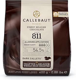 Finest Belgian Dark Chocolate, Brown, 400 g