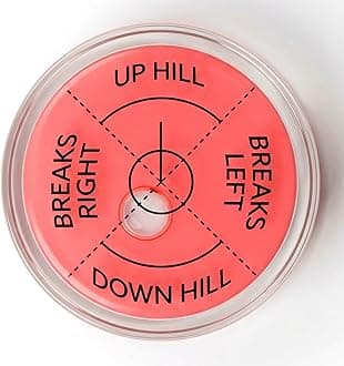 Fraser Fitness Spirit Level Golf Ball Markers for Putting Green | High Precision Golf Training Aid Bubble Green Reader | Golf Marker Putting Aid, Ideal Golf Accessories for Men or Golf Gifts for Men