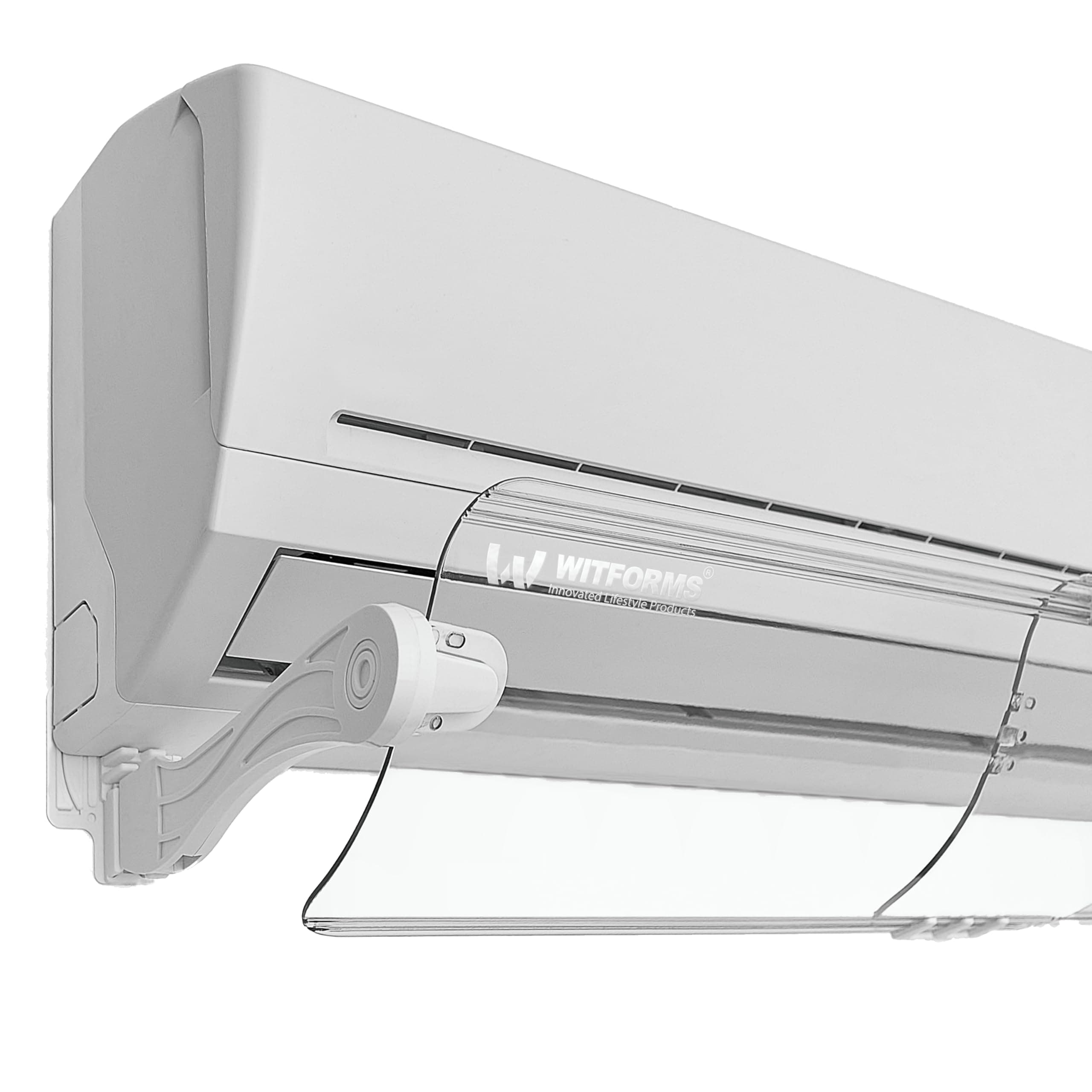 WITFORMS / Premium Plus - Adjustable AC Air Deflector Suitable for Split Air Conditioners for enhanced cooling and heating circulation