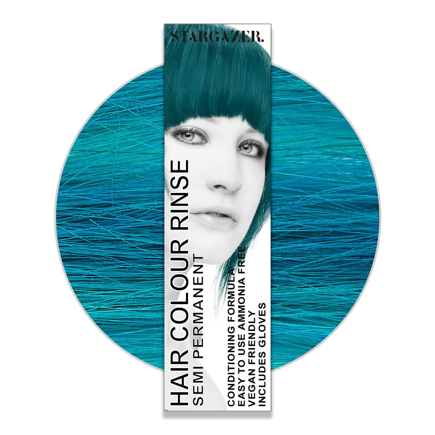 Stargazer UV Turquoise Semi Permanent Hair Dye