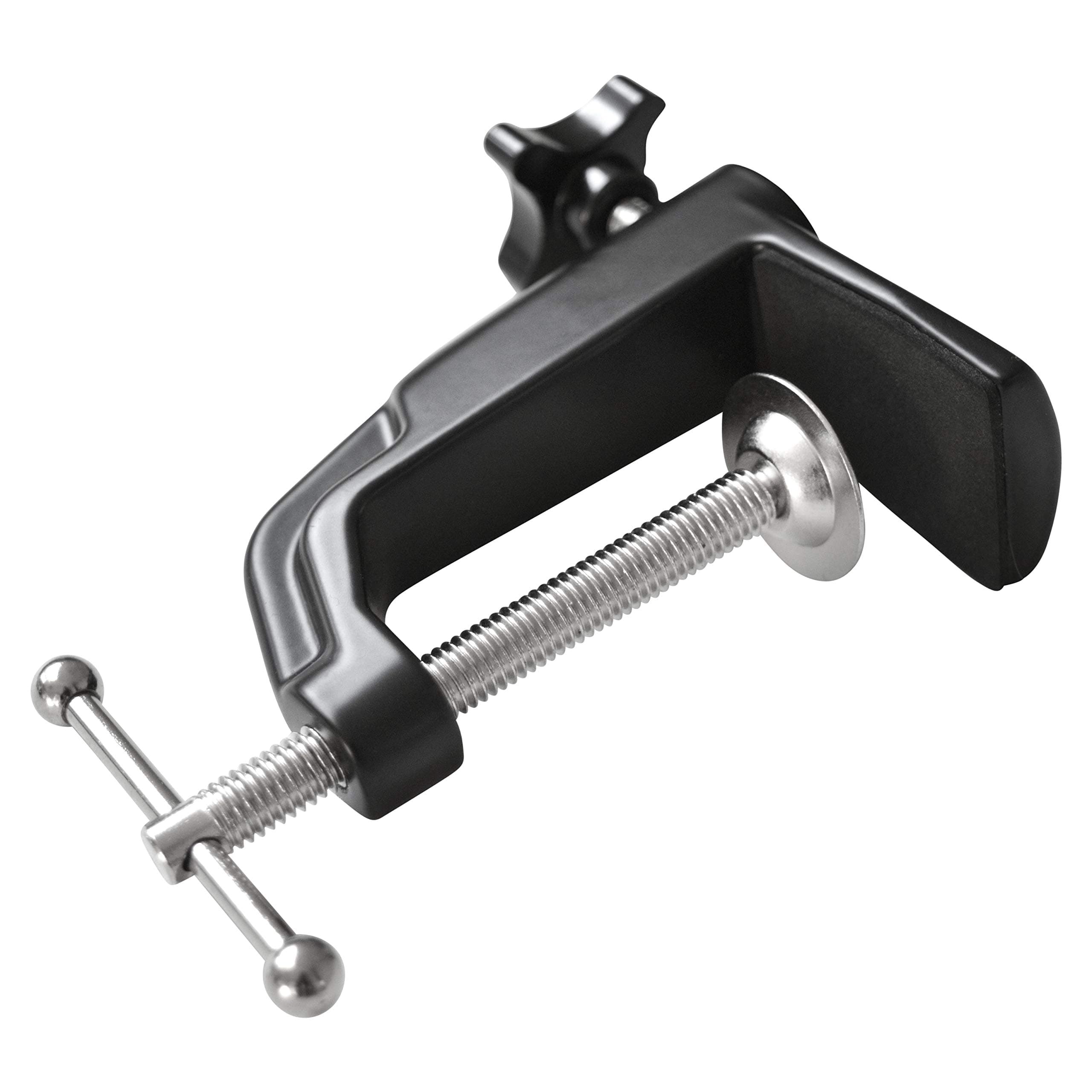 Tie Studio Flexible Mic Stand Pro Microphone Stand Microphone Holder Microphone Suspension Scissor arm (incl. 2.5m XLR microphone cable, 5/8″ threaded & 360 degree adjustable), black