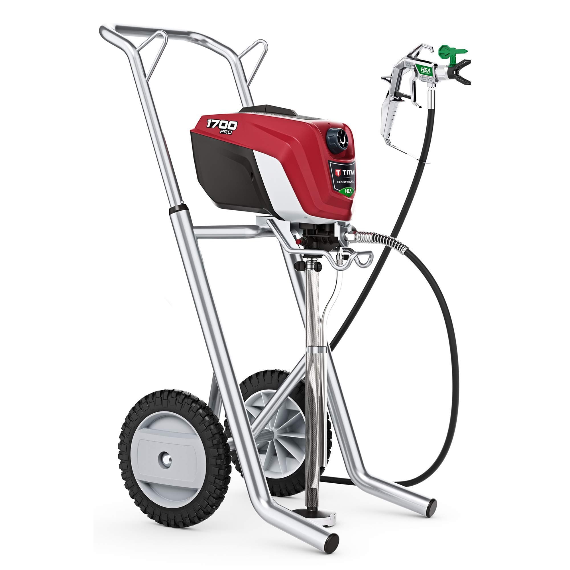 580006 Titan ControlMax PRO High Efficiency Airless Paint Sprayer, Multi-Colored, Control Max 1700 w/cart