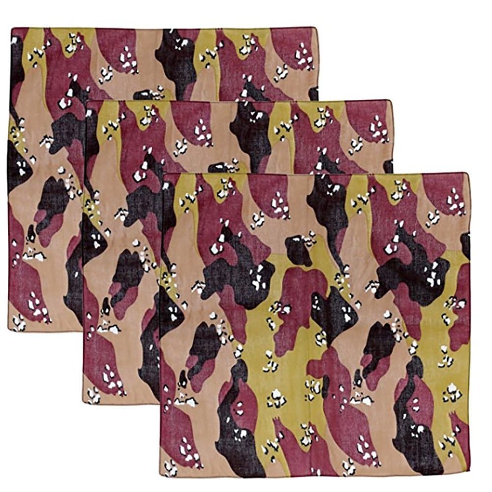 KaiserPaisley 3 piece Assorted Cotton Bandanas