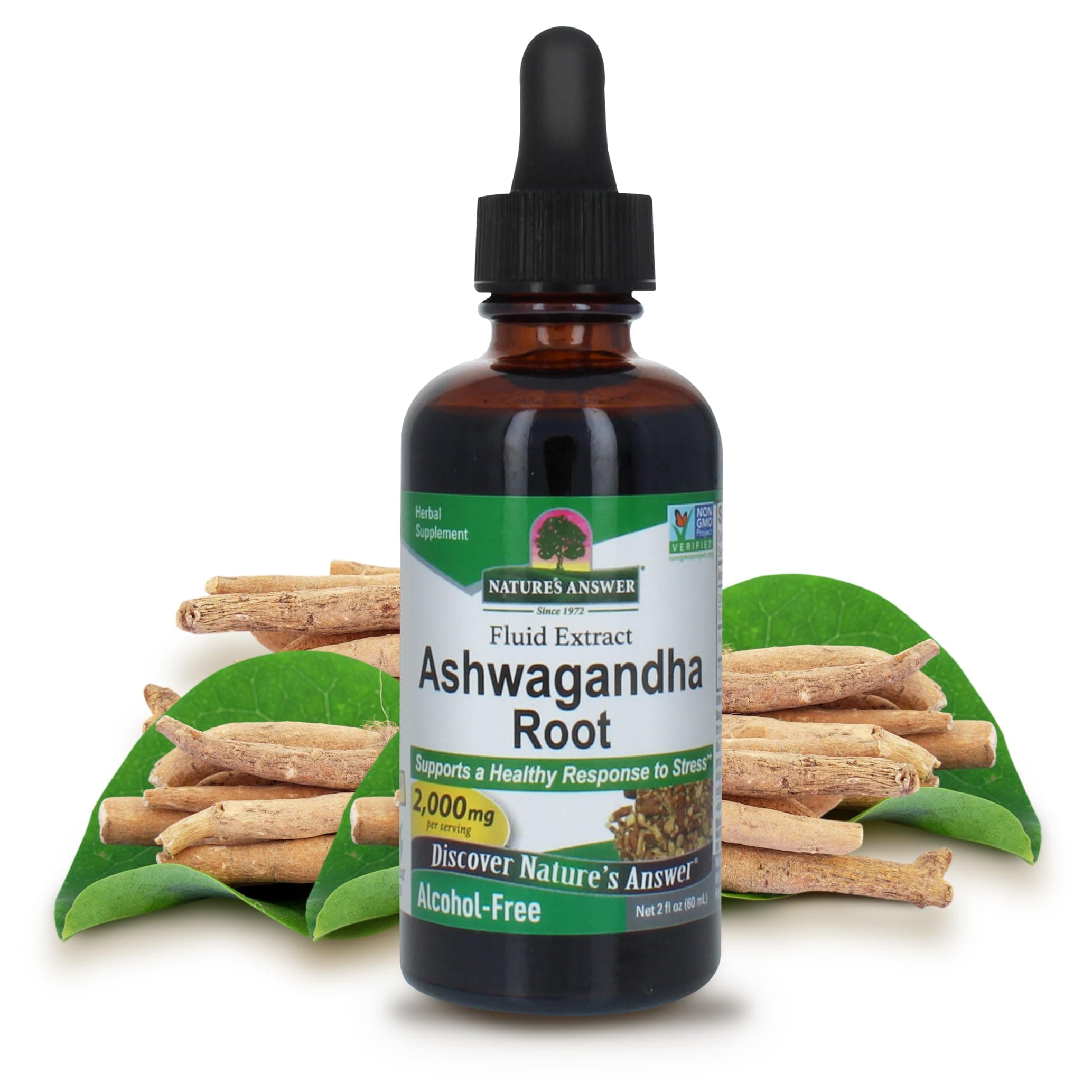 Nature's Answer Alcohol-Free Ashwagandha Root(2fl. oz)