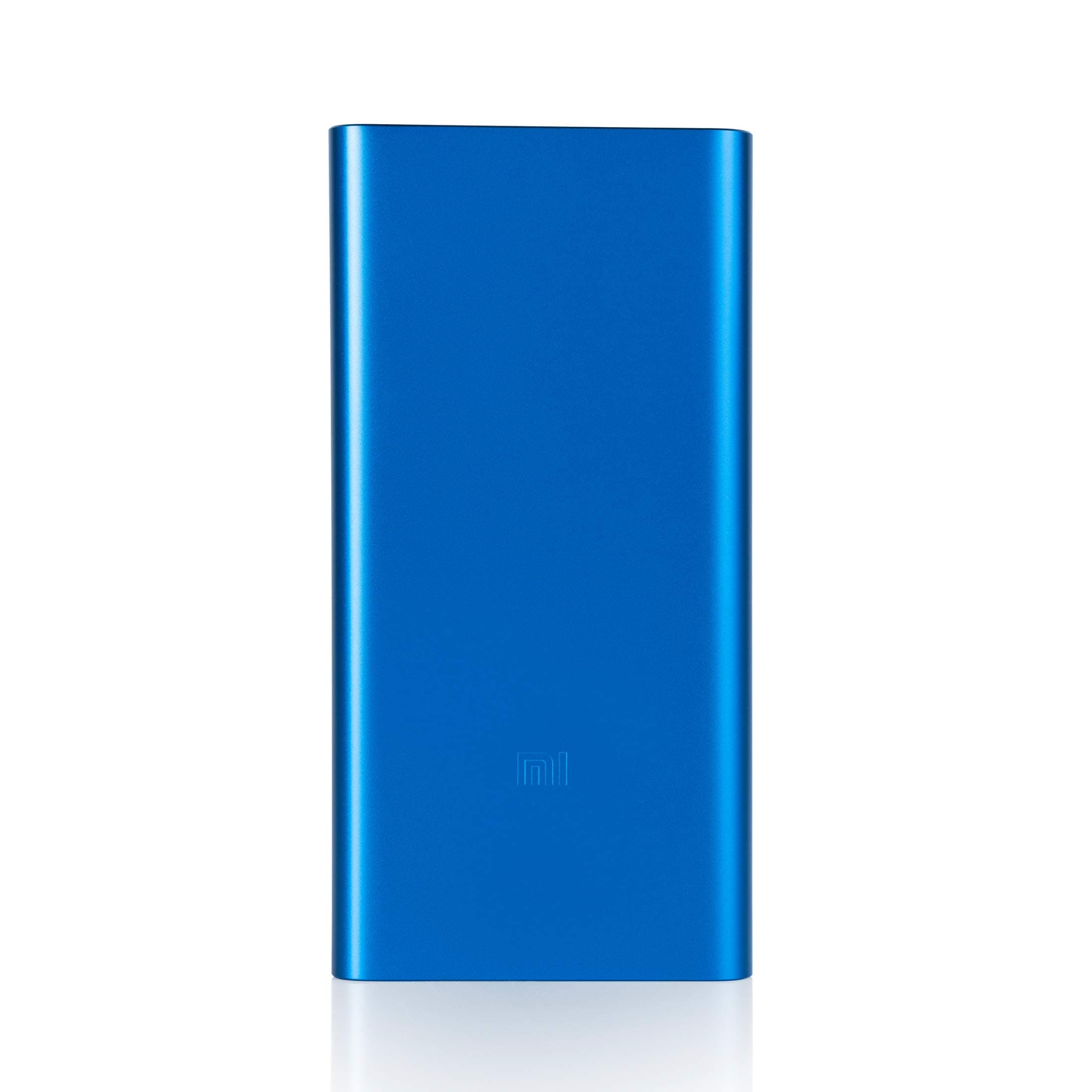 MI 10000mAh 3i Lithium Polymer Power Bank Dual Input( Micro-USB and Type C) and Output Ports 18W Fast Charging (Metallic Blue)