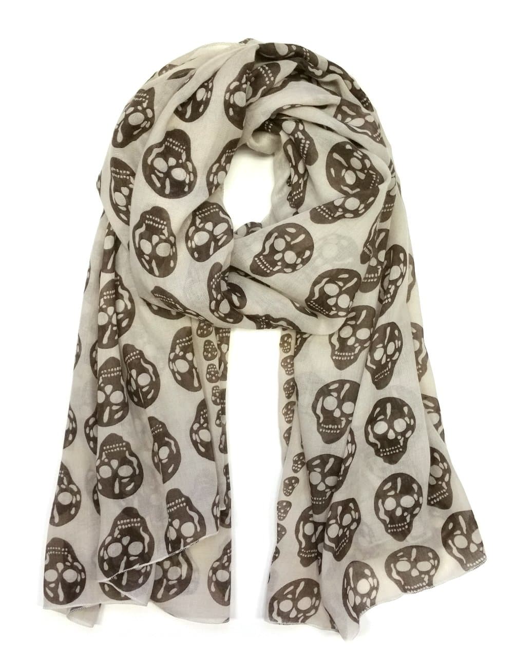 Styleinch Skull Print Shawl Scarf