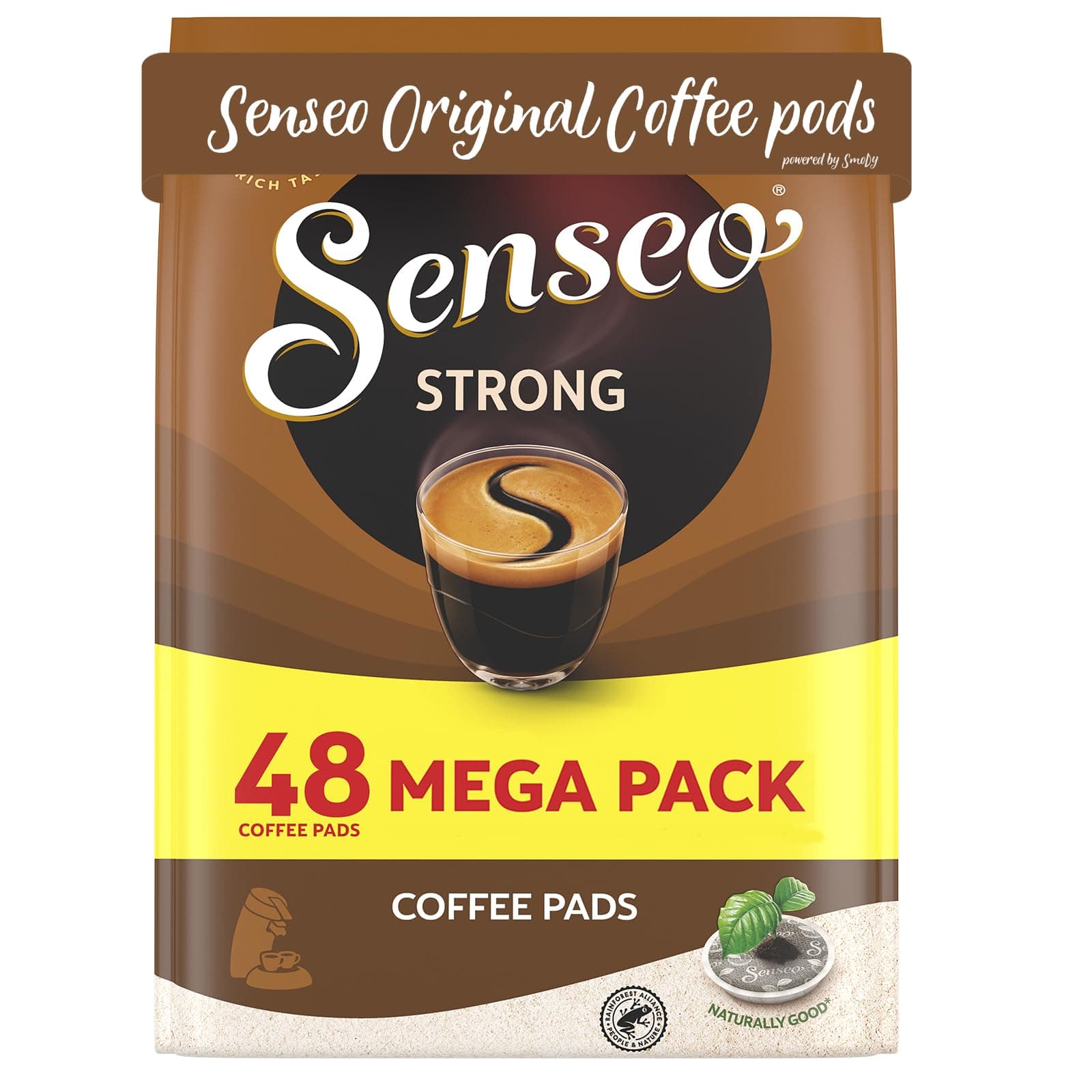 Senseo Dark Roast Coffee Pads (48 Pads)