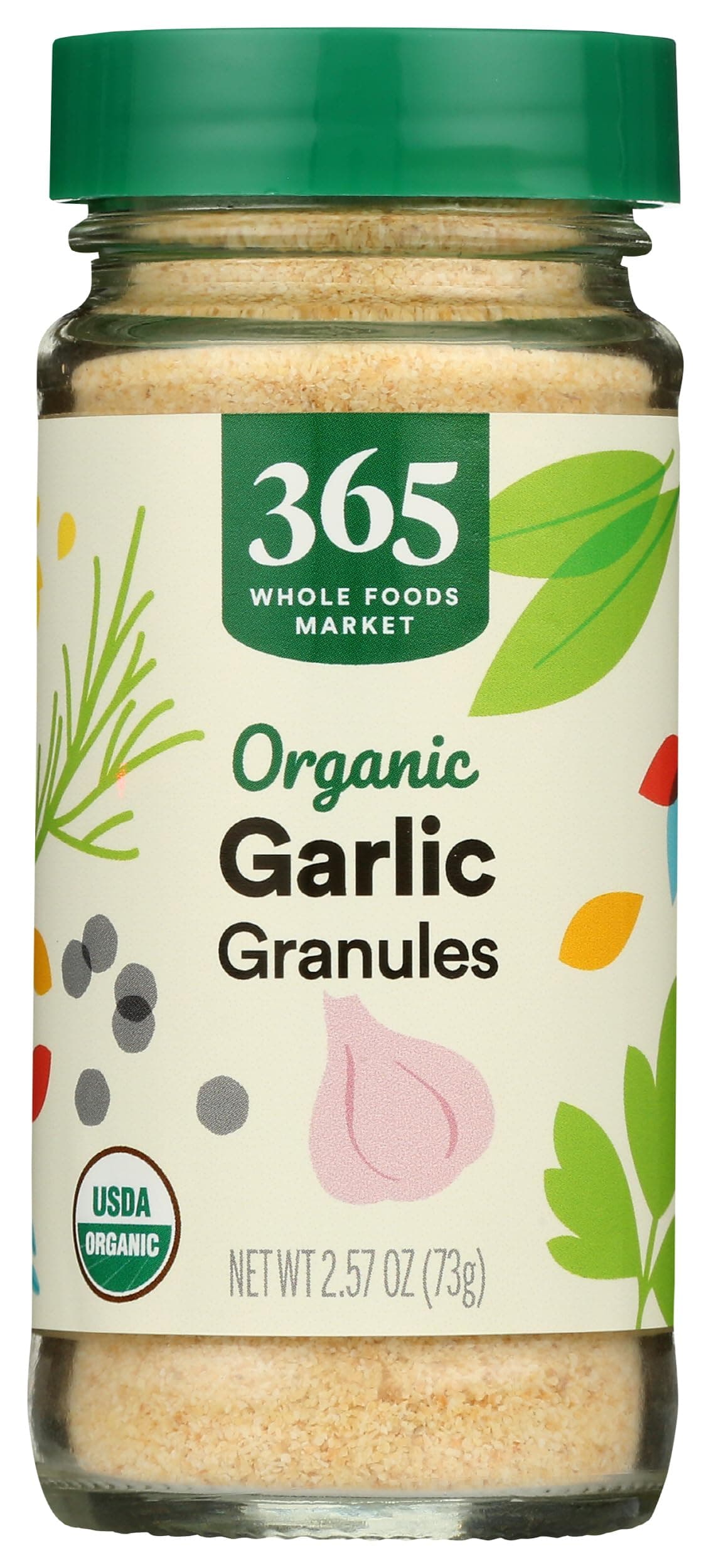 365 by Whole Foods Market, Organic Garlic Granules, 2.57 Ounce
