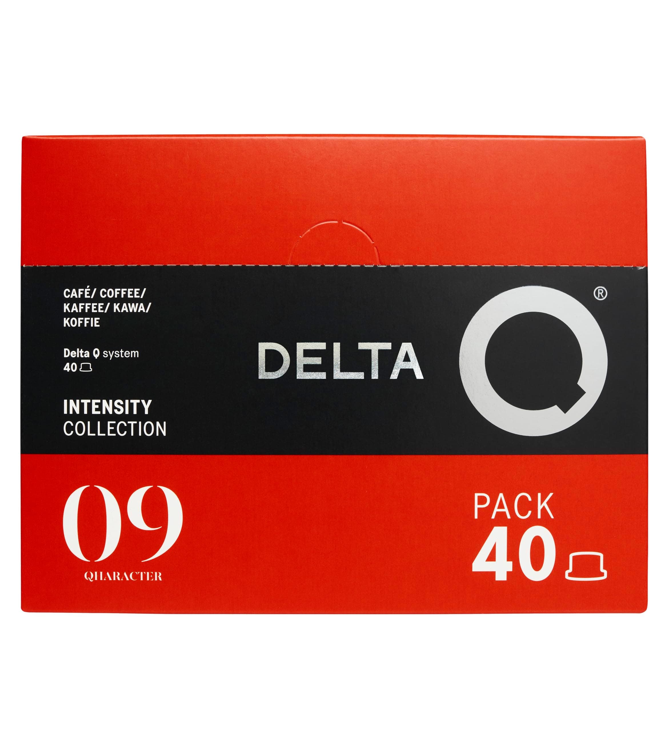 Q Qharacter Capsules XL Pack - Intensity 9 - 40 Capsules