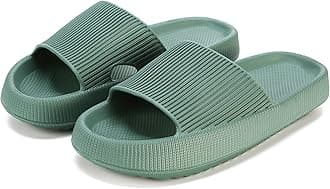 rosycloCloud Slippers for Women and Men, Pillow House Slippers Shower Shoes Indoor Slides Bathroom Sandals, Ultimate Comfort, Lightweight, Thick Sole, Non-Slip, Easy to Clean