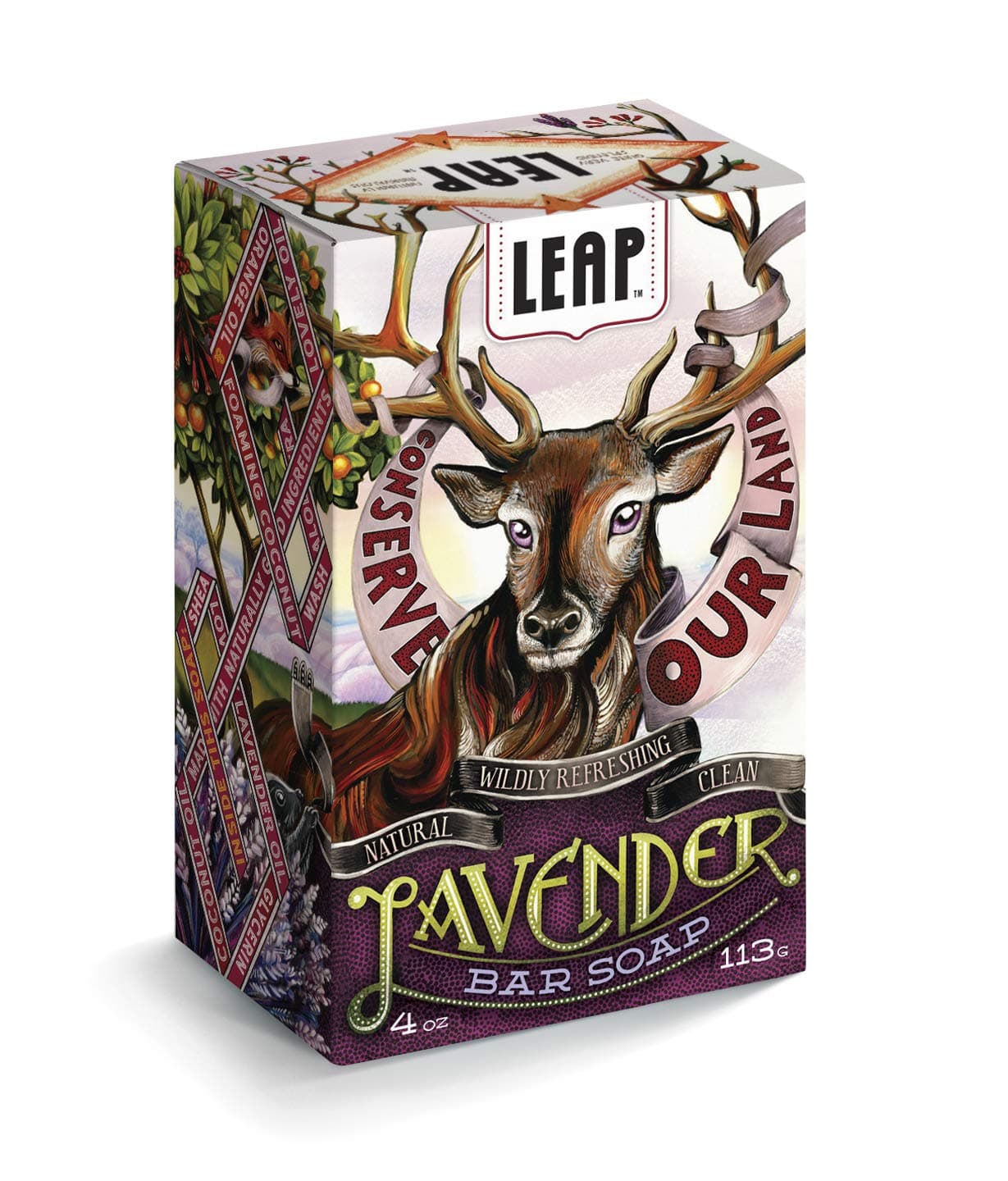 Soap Bar Lavender Clove Orange, 4 OZ