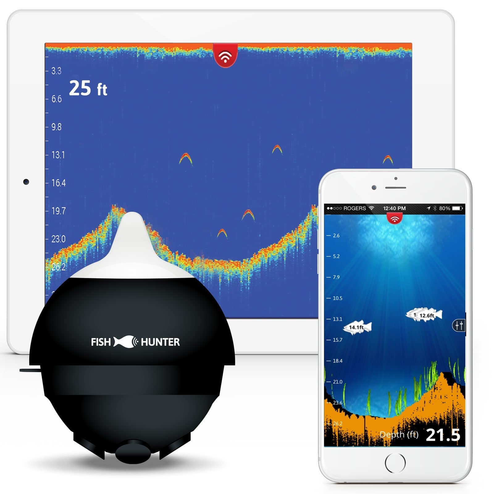 FishHunter PRO - World's Fastest Portable Wireless Fish Finder