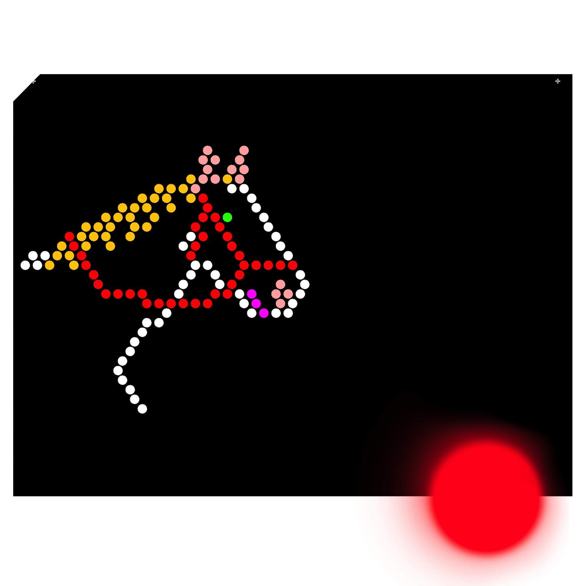 Farm Refill templates for pre-1994 Original Lite Brite (10 Sheets, 9x12)