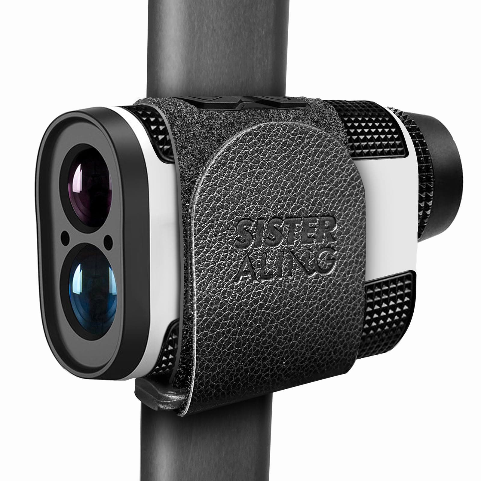 Pro Magnetic Rangefinder Strap for Golf Rangefinder strong Magnet Holds to Golf Cart or Metal Landing Pads,slim,Adjustable Size strap golf accessories gift for man, black