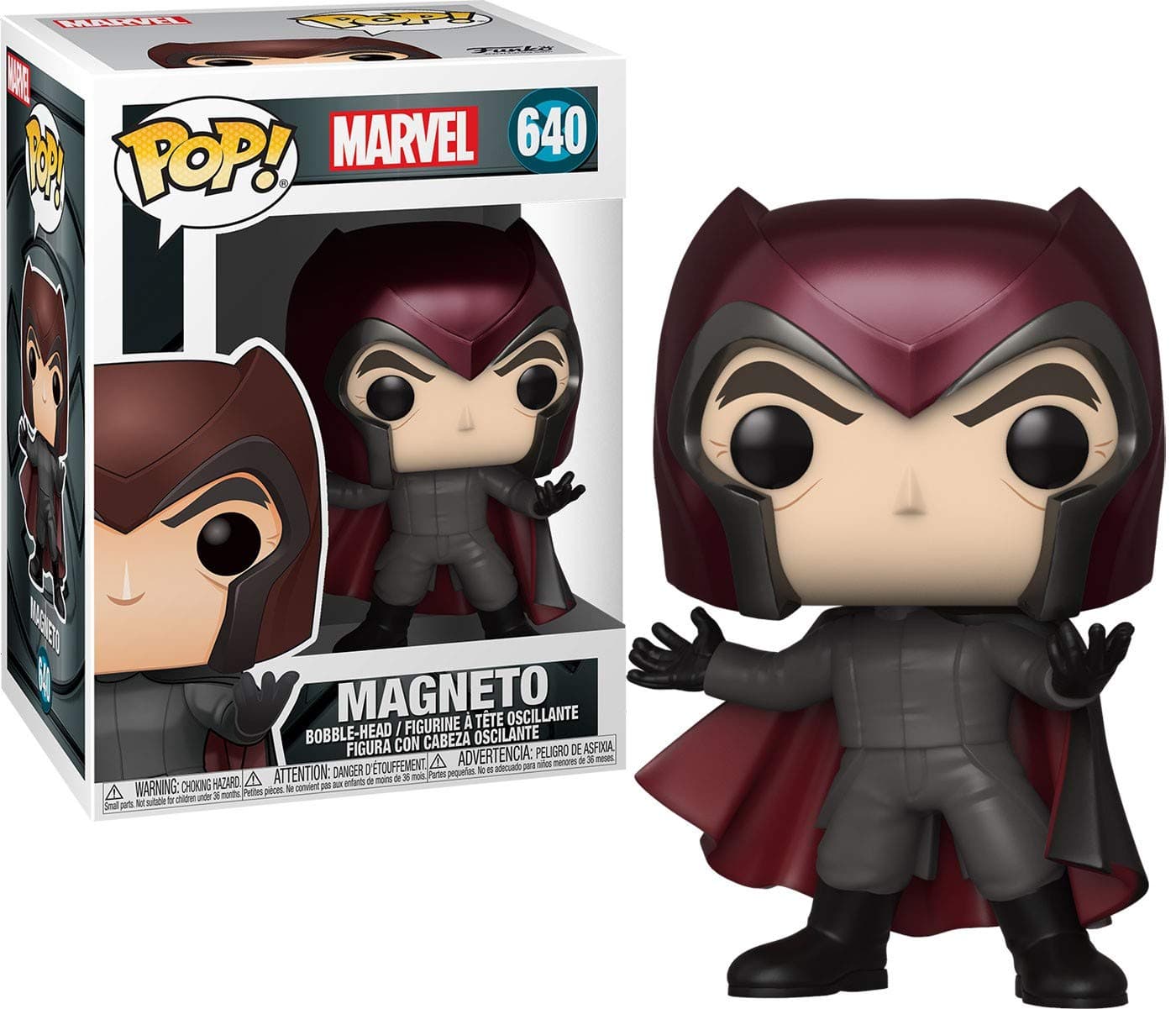 Pop! Marvel: X-Men 20th Anniversary - Magneto, Multicolor, 3.75 inches