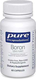 Boron (Glycinate) | Supplement for Hormone Balance, Bone Strength and Health, Connective Tissue, and Nutrient Metabolism* | 60 Capsules
