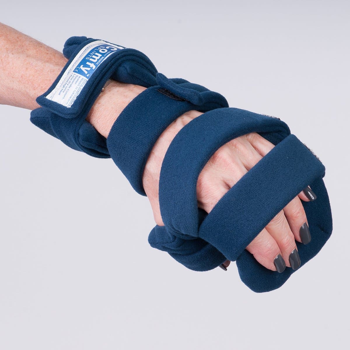 Comfy SplintsProgressive Rest Hand W/Five Straps (Finger Separator Included) - Adult, Left - 1 Each/Each - 24-3315