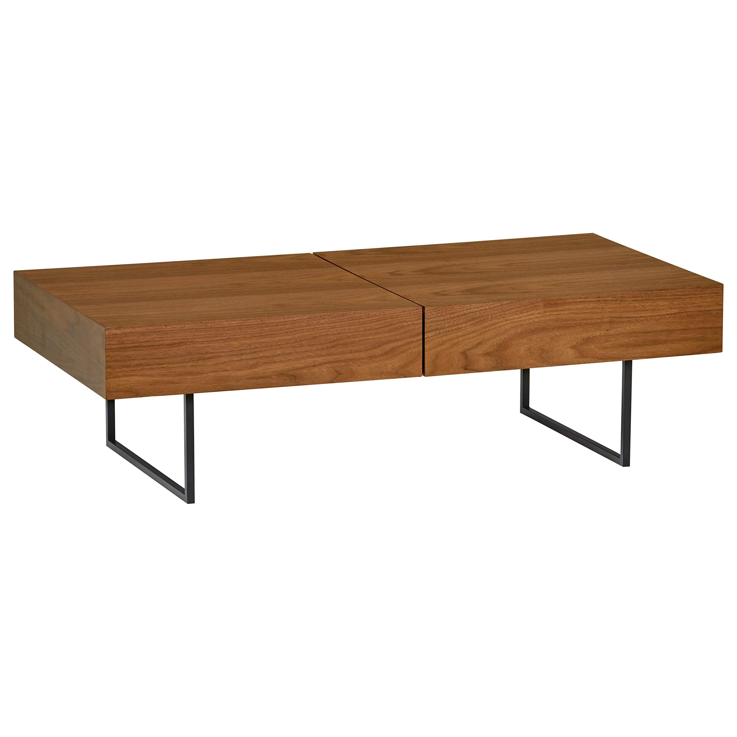 Amazon Brand – Rivet Modern Sliding-Top Coffee Table, 47"W