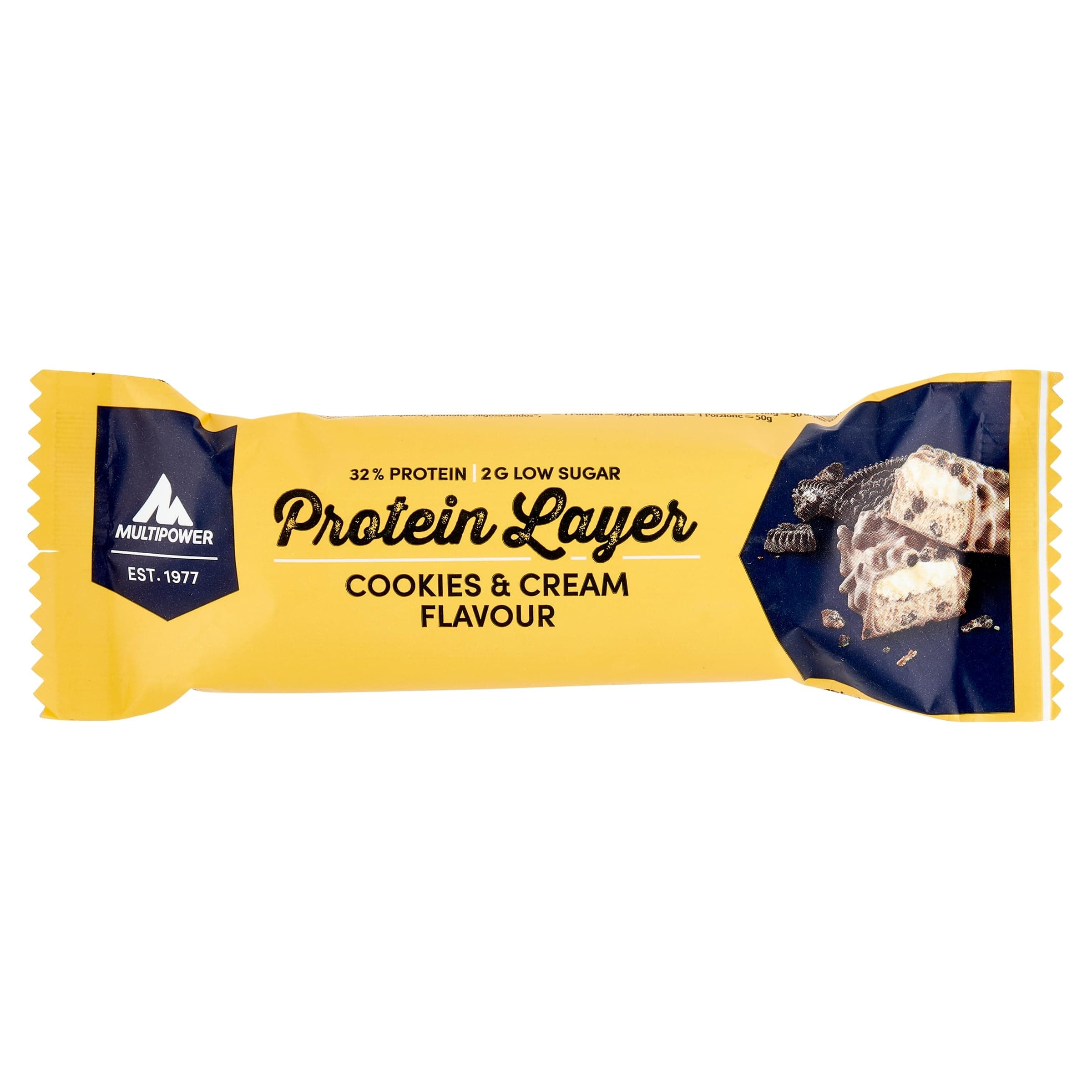 Multipower Protein Layer, Cookies and Cream, 18-Piece