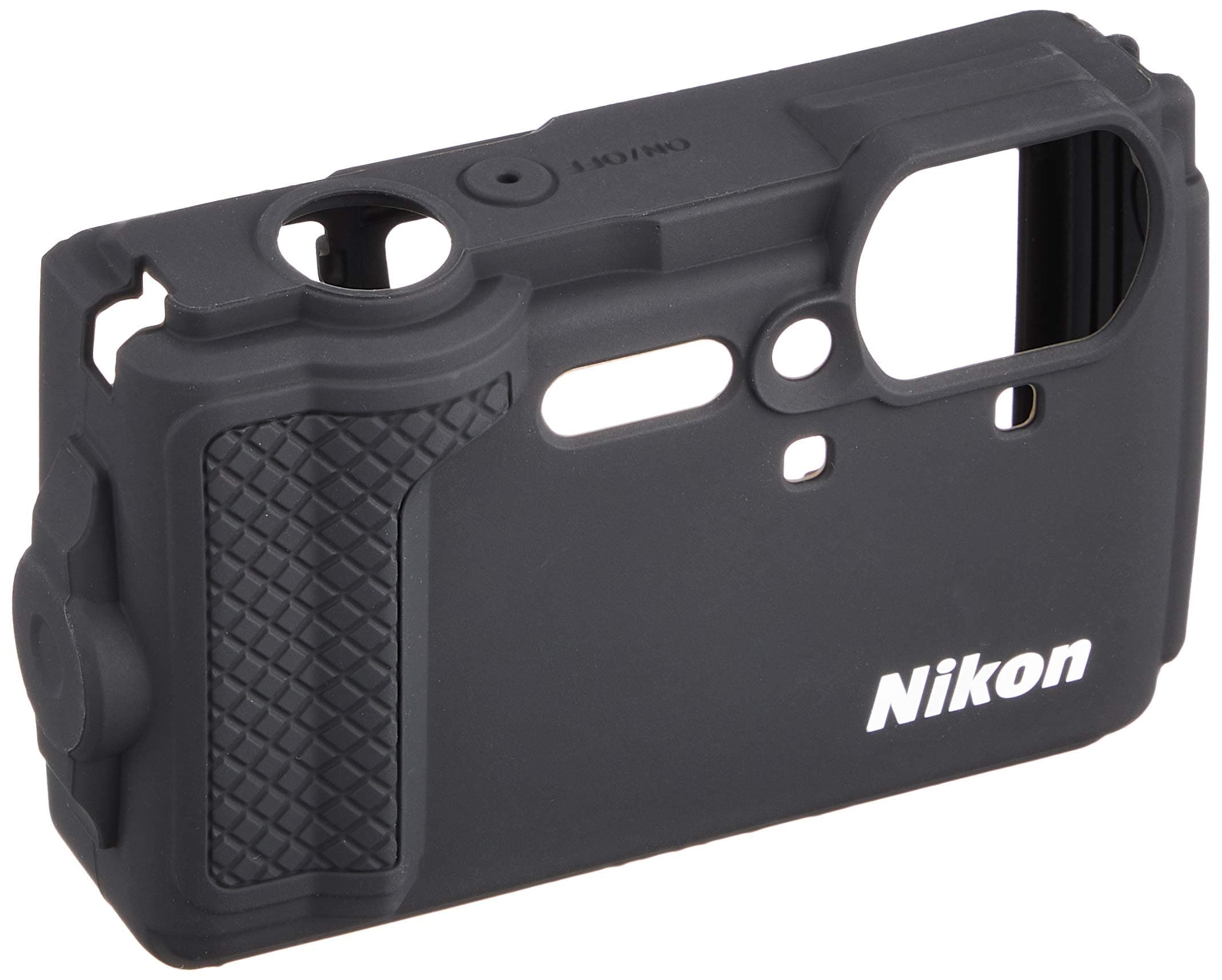 Silicone Jacket CF-CP3 BK Black (For Nikon Digital Camera COOLPIX W300)