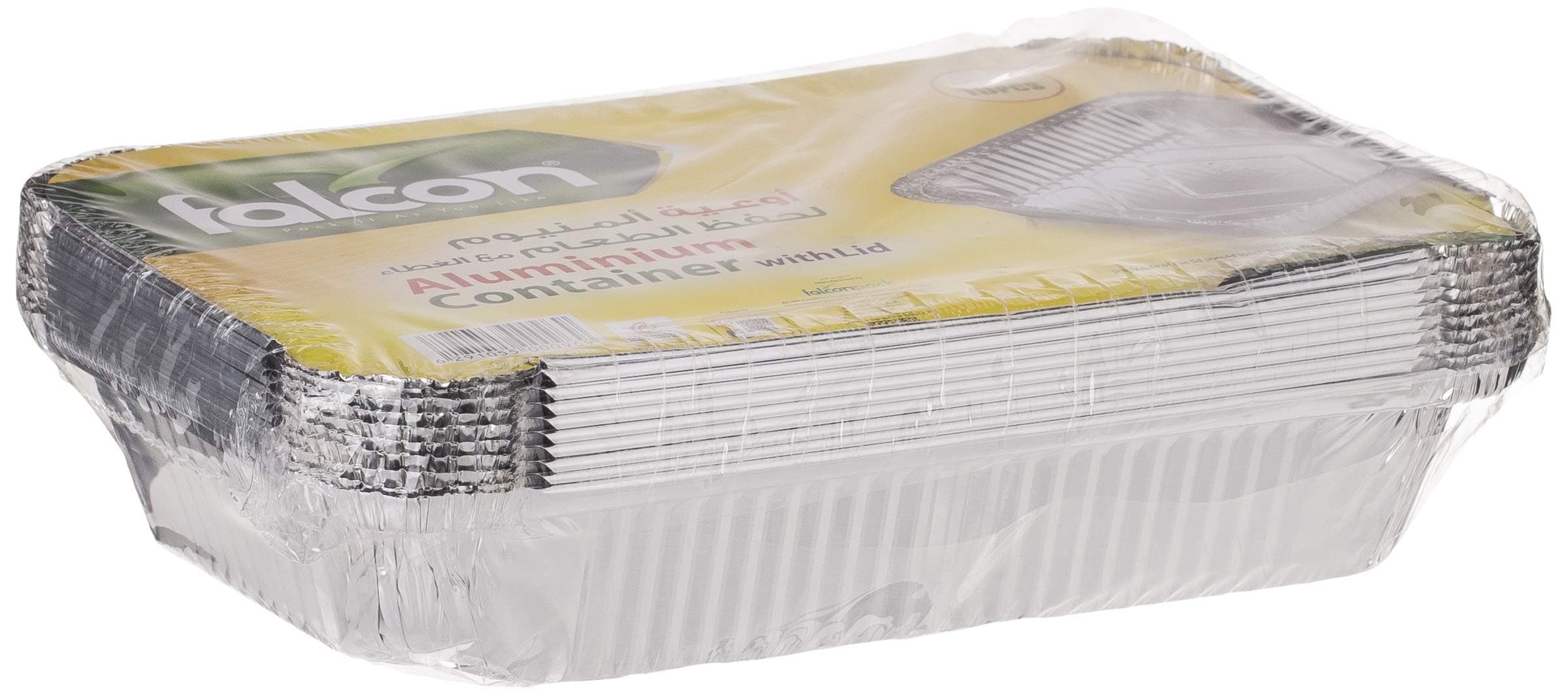 Falcon Disposable Aluminum Container (10 Pieces)