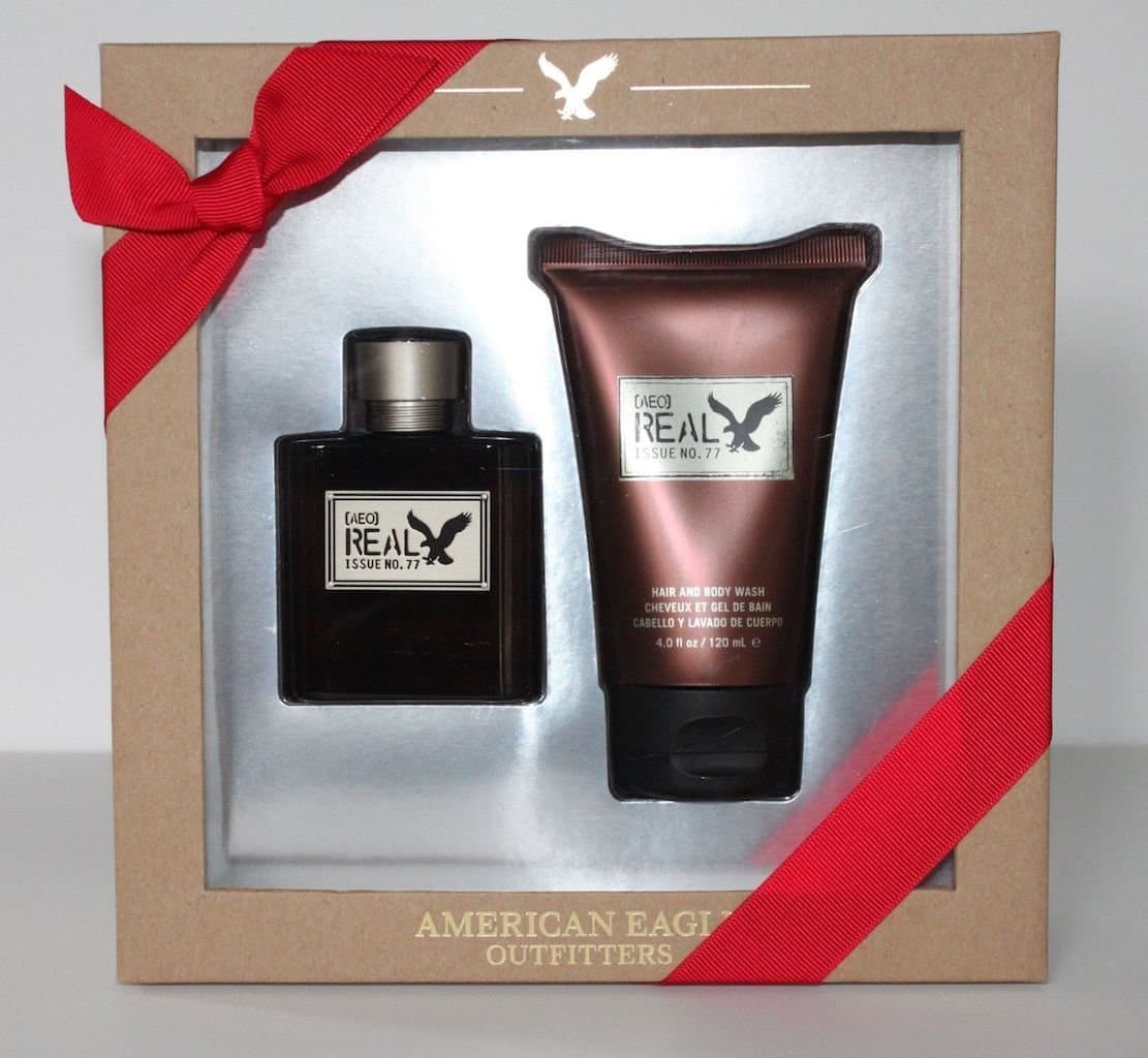 American Eagle "REAL" gift set - Real cologne 1oz & Real Hair/Body wash 4oz