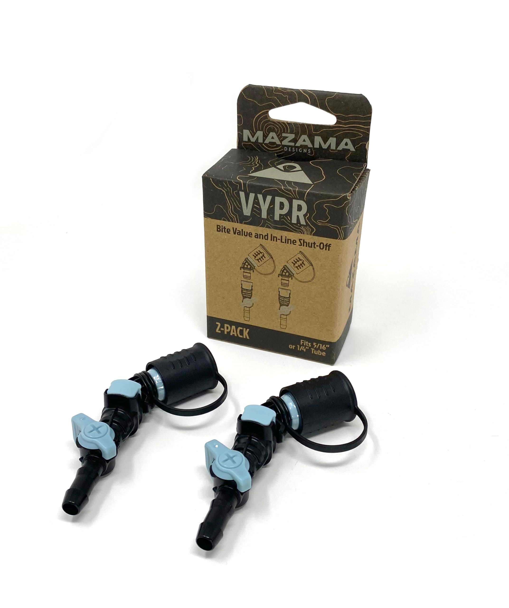 Mazama VYPR Bite Valve for Hydration Reservoirs/Bladders (2-Pack)