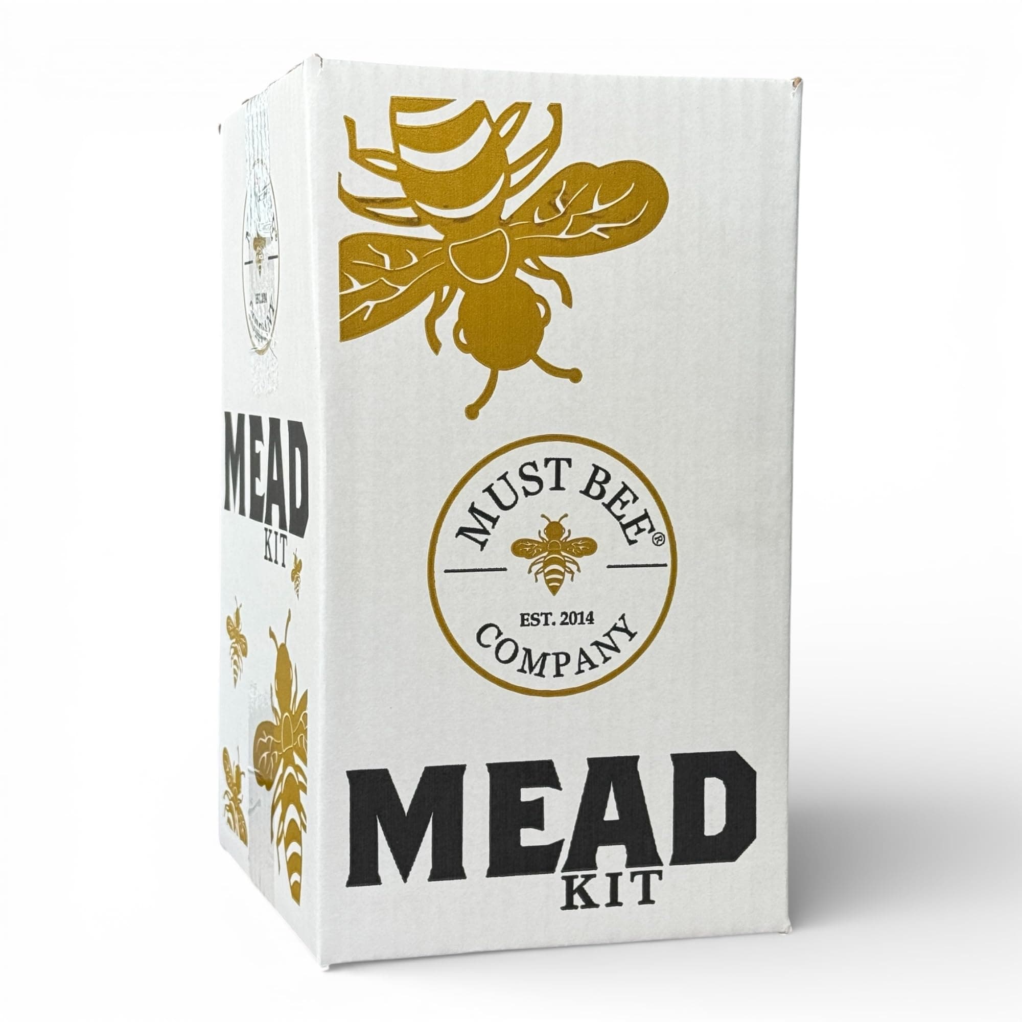 Mead Making Kit – 1 Gallon Mead Kit to Make Your own Honey Wine with Reusble Equipment- Brew a Delicious Metheglin Style Mead with Must Bee Company-Starter Kit Includes Yeast, Nutrients and Spices.