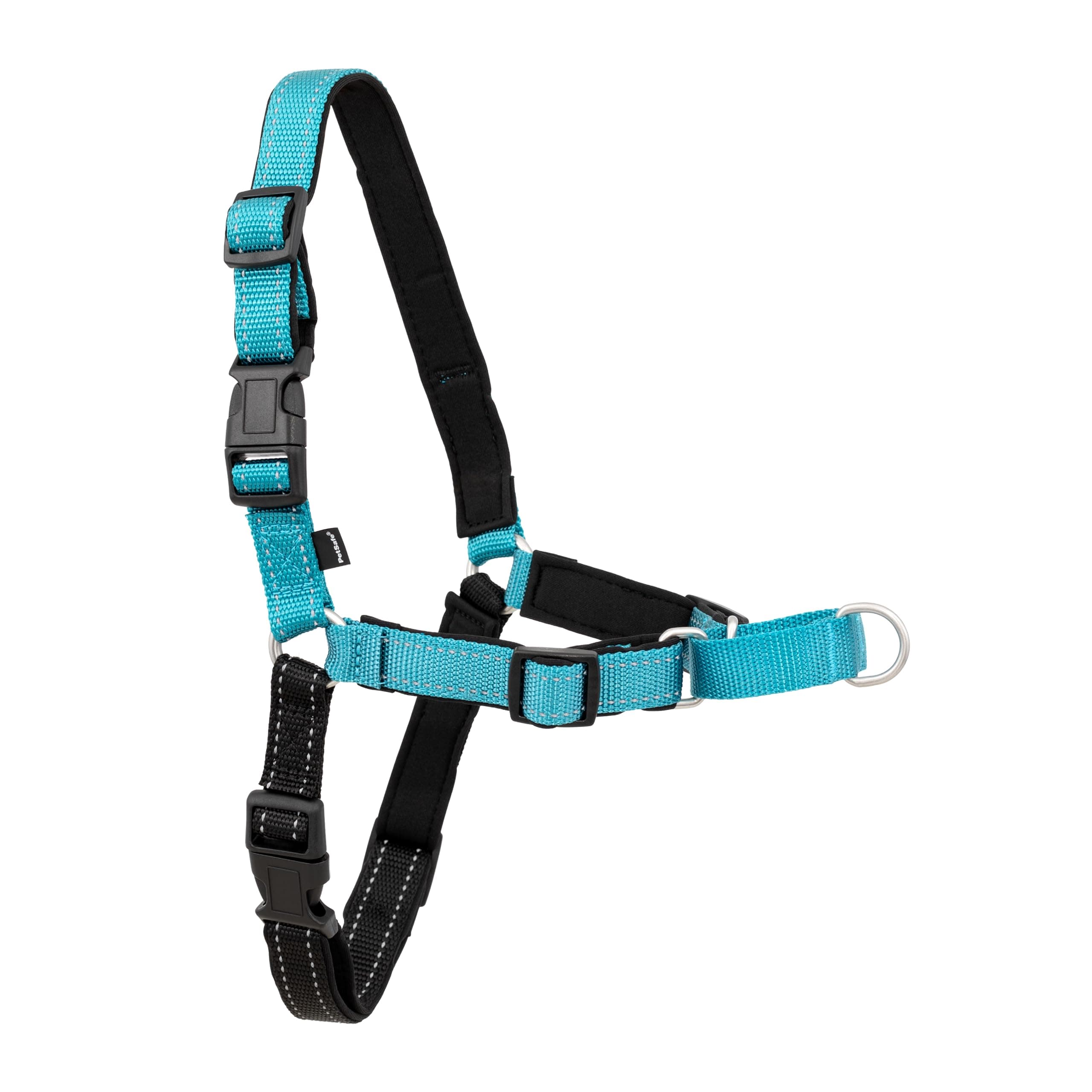 PetSafe Easy Walk Deluxe Dog Harness, No Pull Dog Harness – Perfect for Leash & Harness Training – Stops Pets from Pulling and Choking on Walks – Medium, Ocean