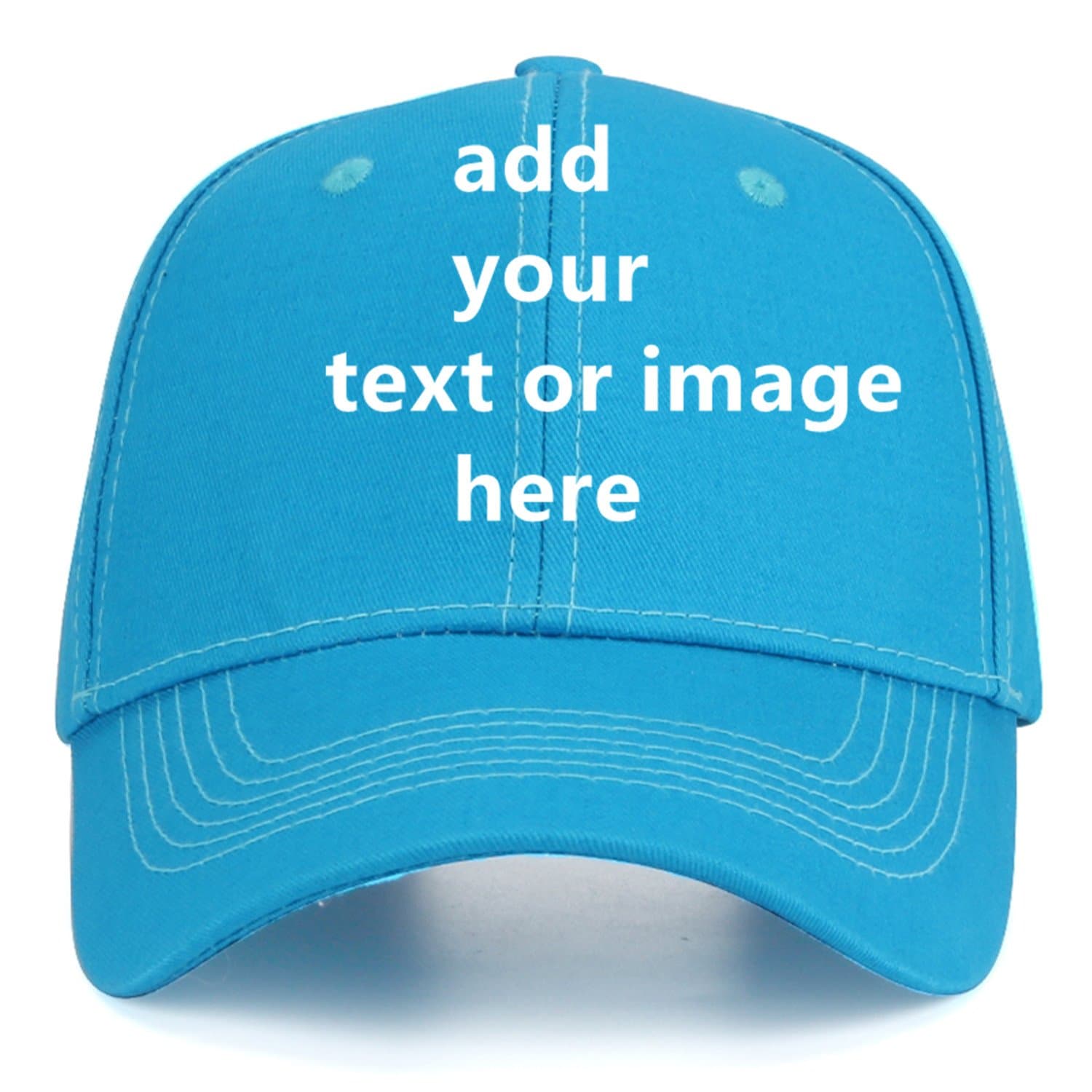 Custom Baseball Cap with Your Text for Men Women,Personalized Adjustable Trucker Caps Casual Sun Peak Hat for Gifts